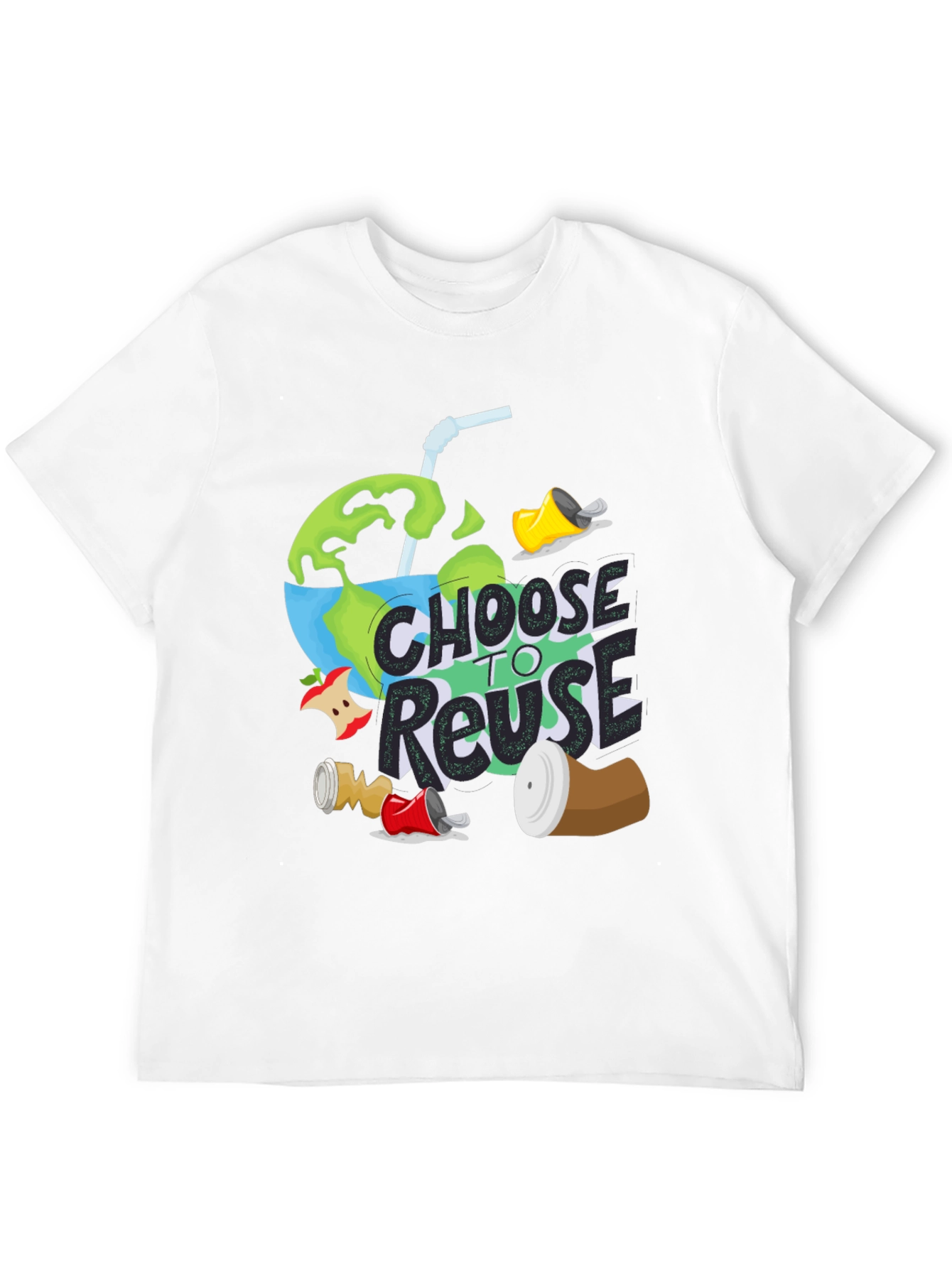 Eco-Friendly Choose to Reuse Graphic Tee