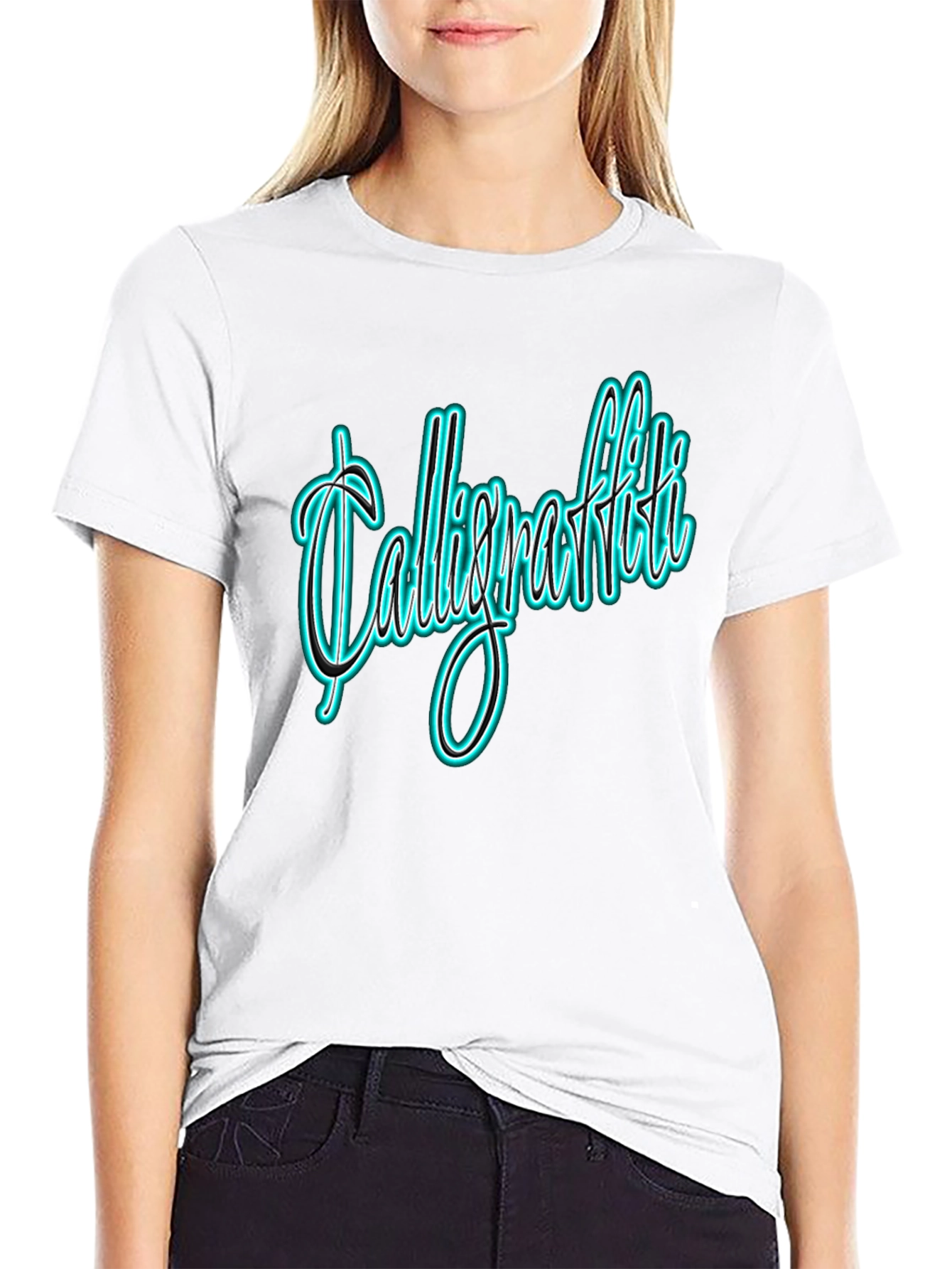 Calligraffiti Black T-Shirt - Urban Style