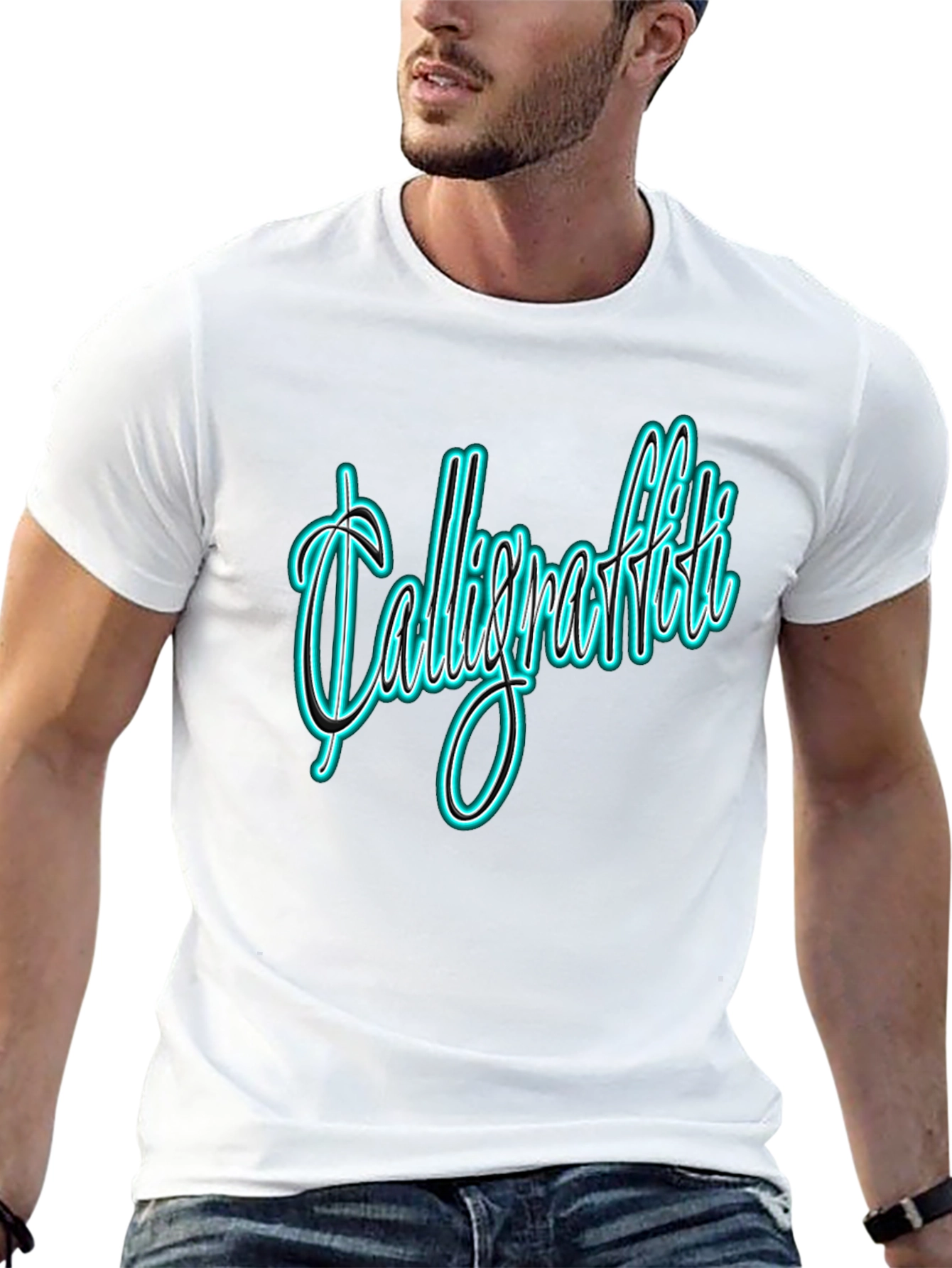 Calligraffiti Black T-Shirt - Urban Style