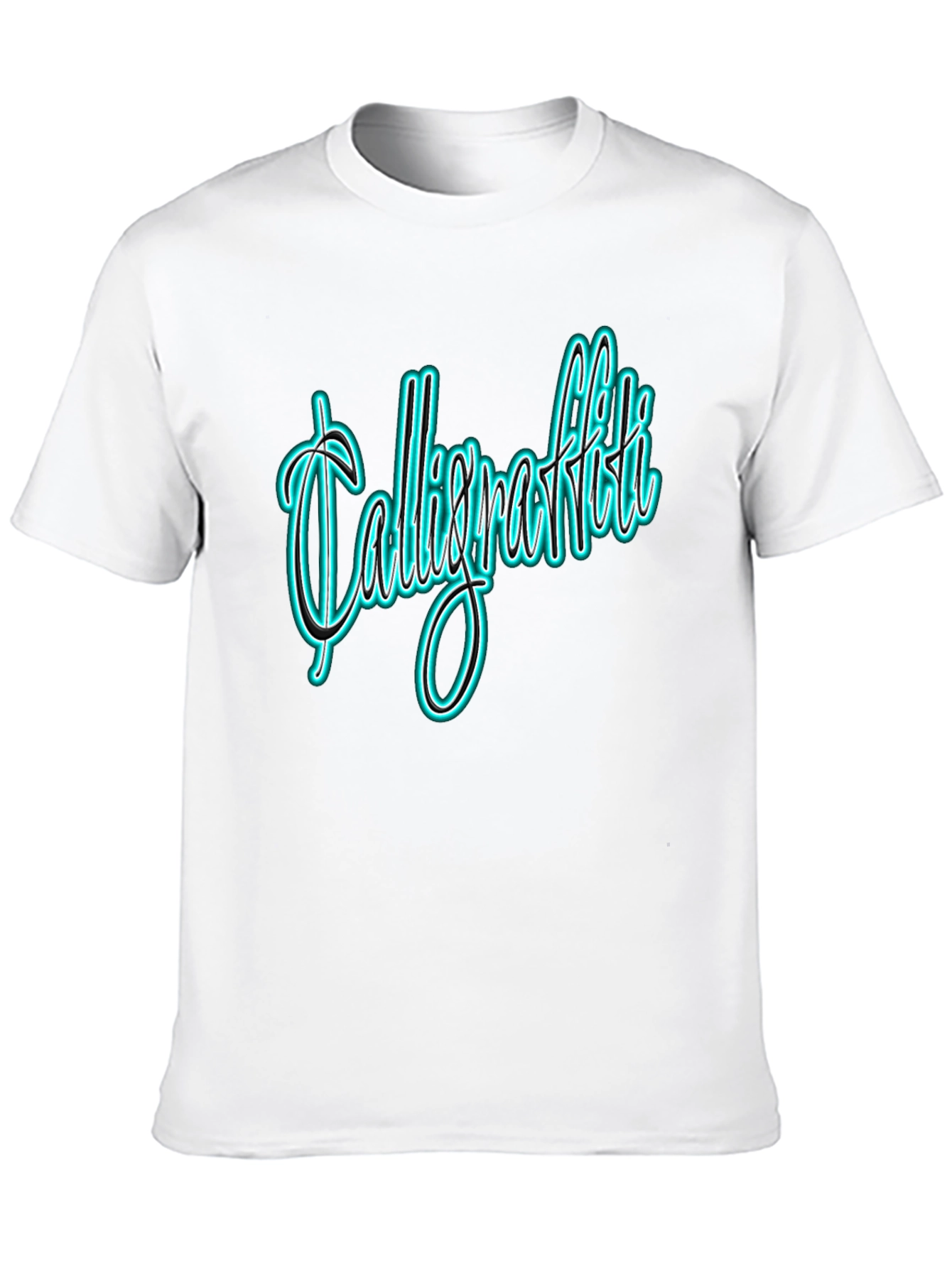 Calligraffiti Black T-Shirt - Urban Style