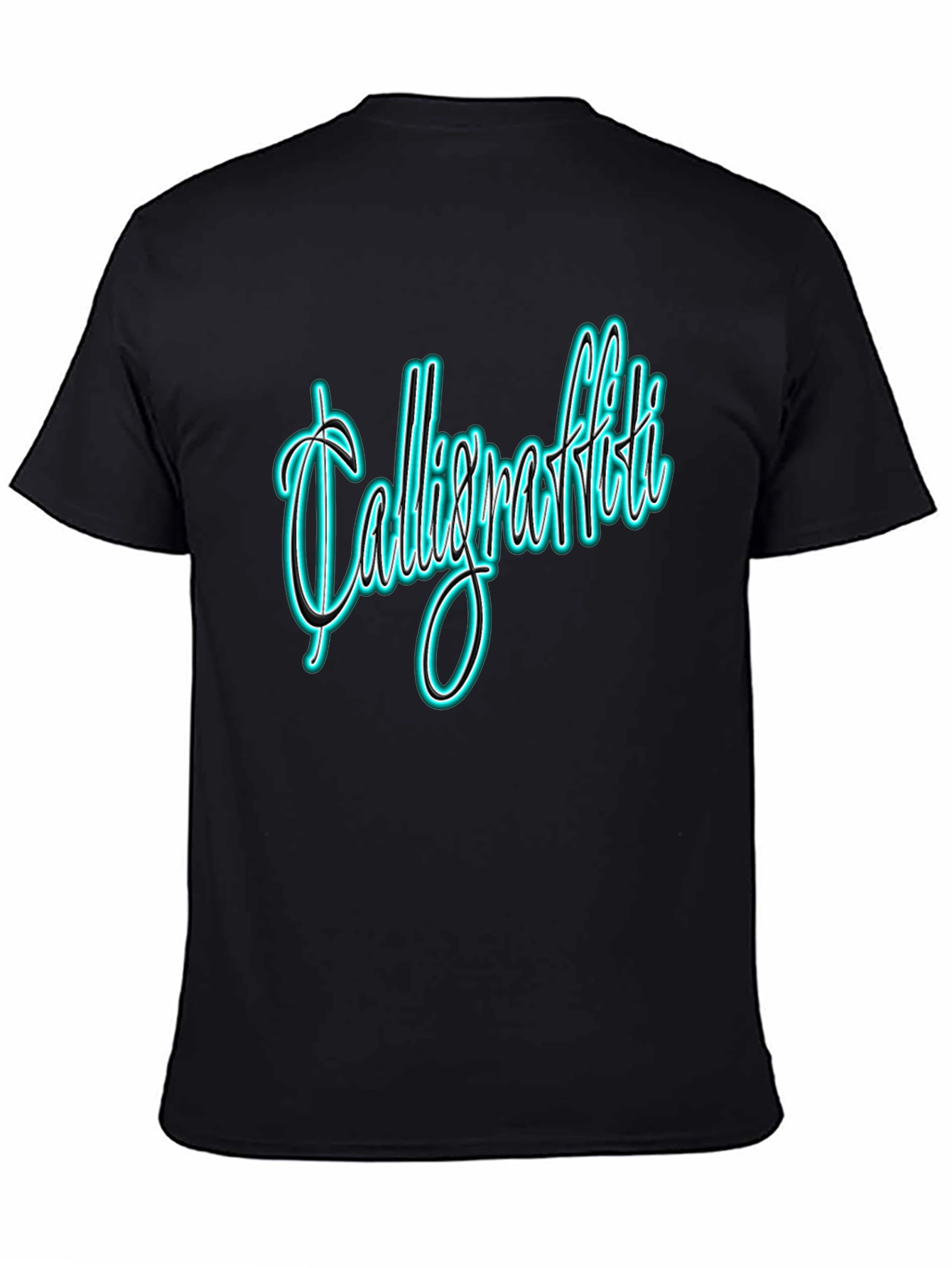 Calligraffiti Black T-Shirt - Urban Style