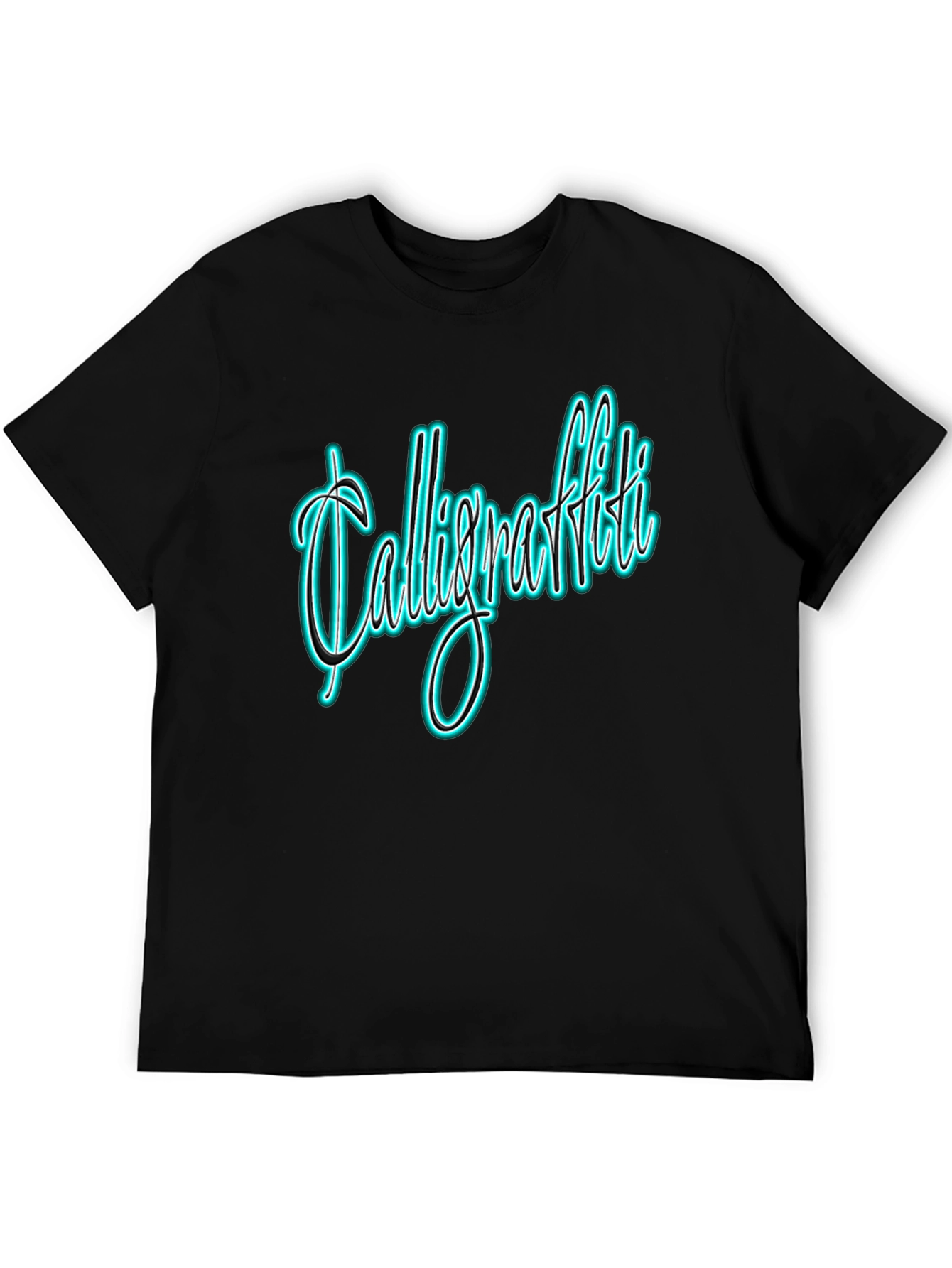 Calligraffiti Black T-Shirt - Urban Style