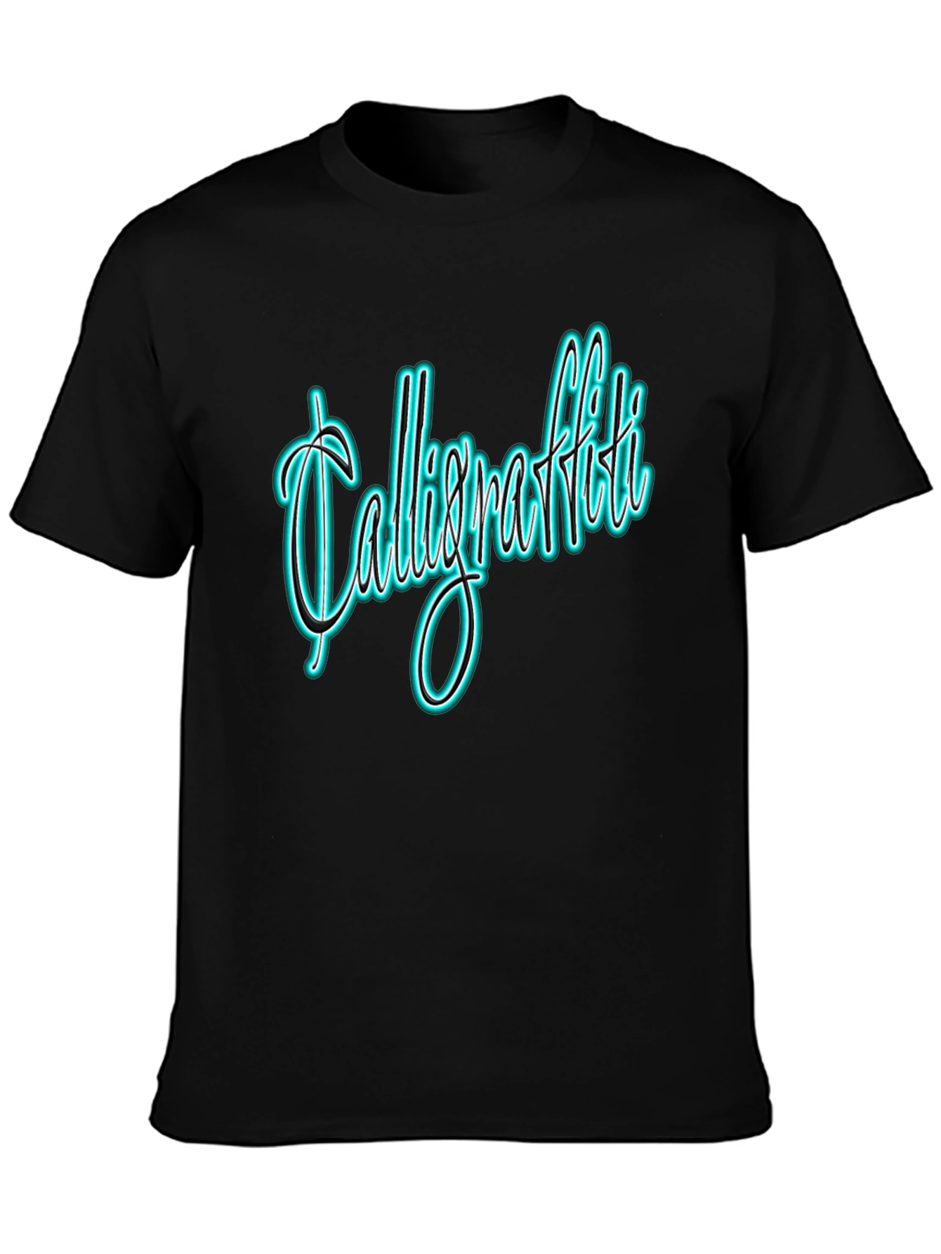 Calligraffiti Black T-Shirt - Urban Style