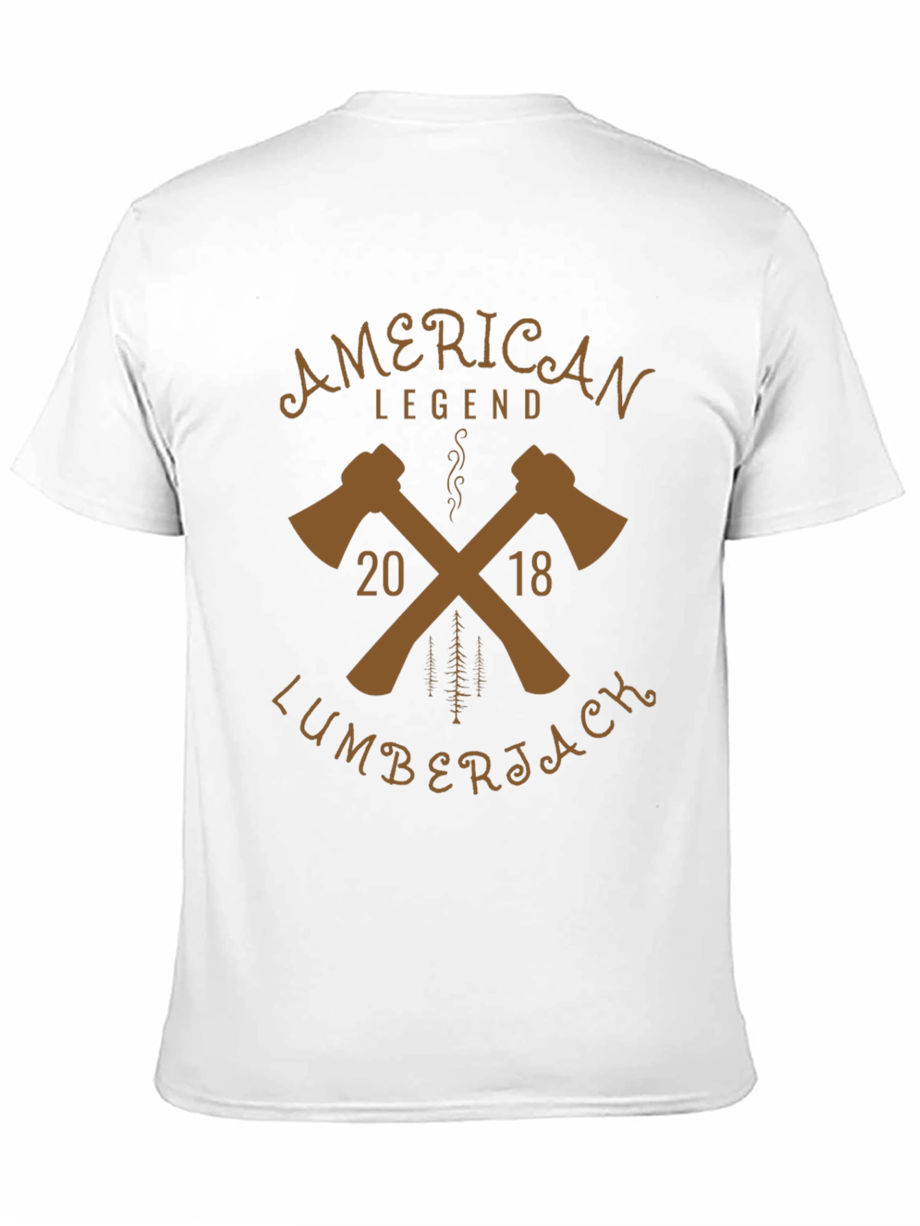 American Legend Lumberjack Graphic Tee - Black