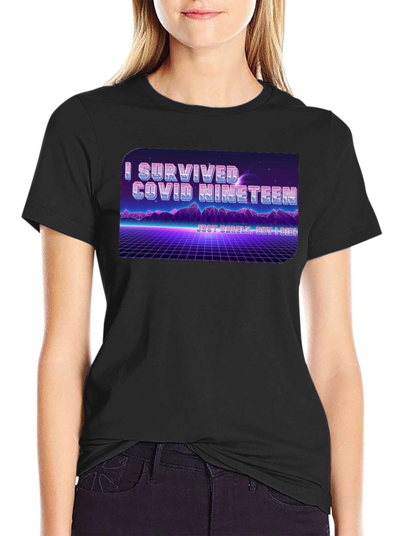 I Survived COVID-19 Retro T-Shirt