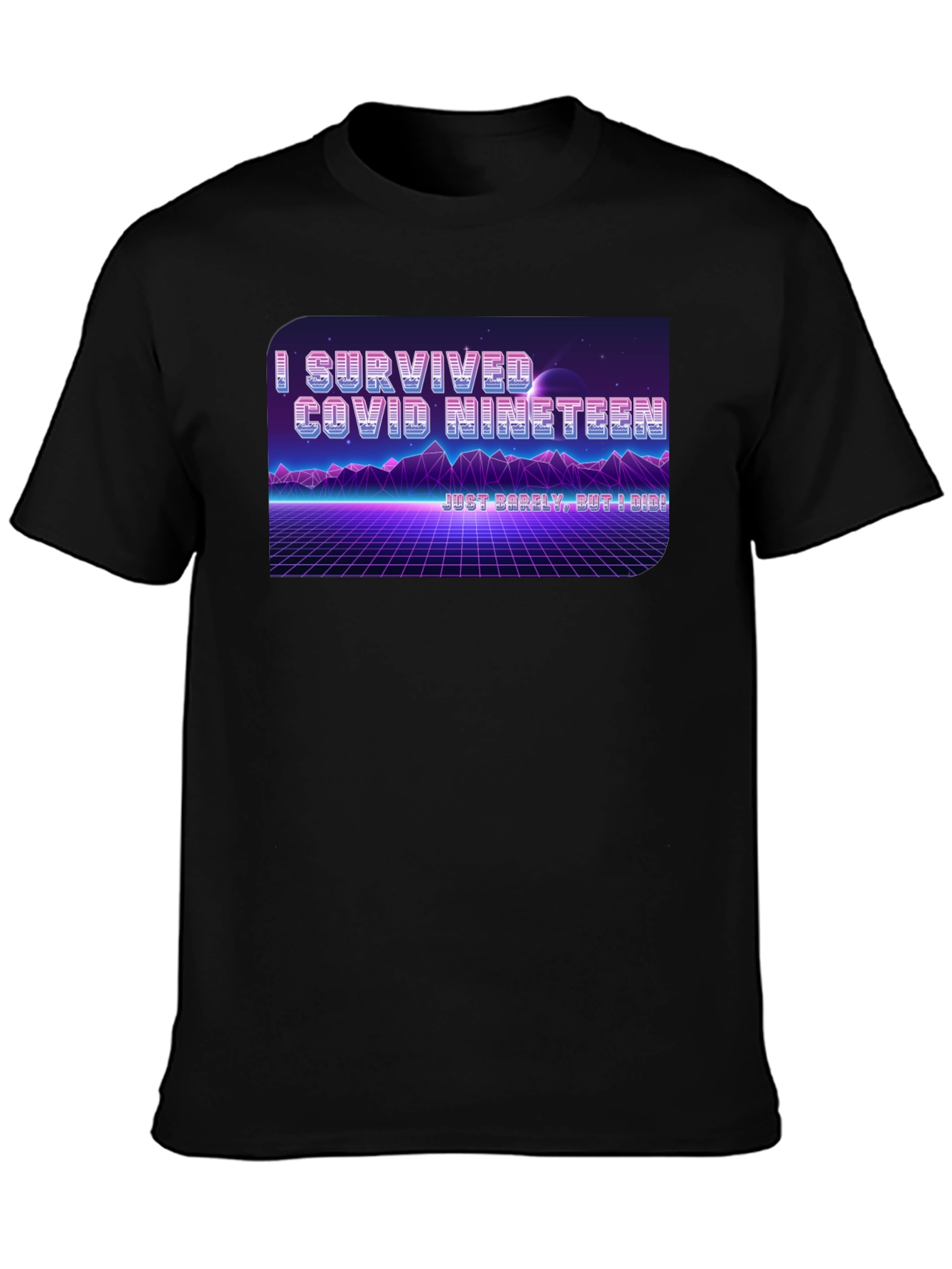I Survived COVID-19 Retro T-Shirt