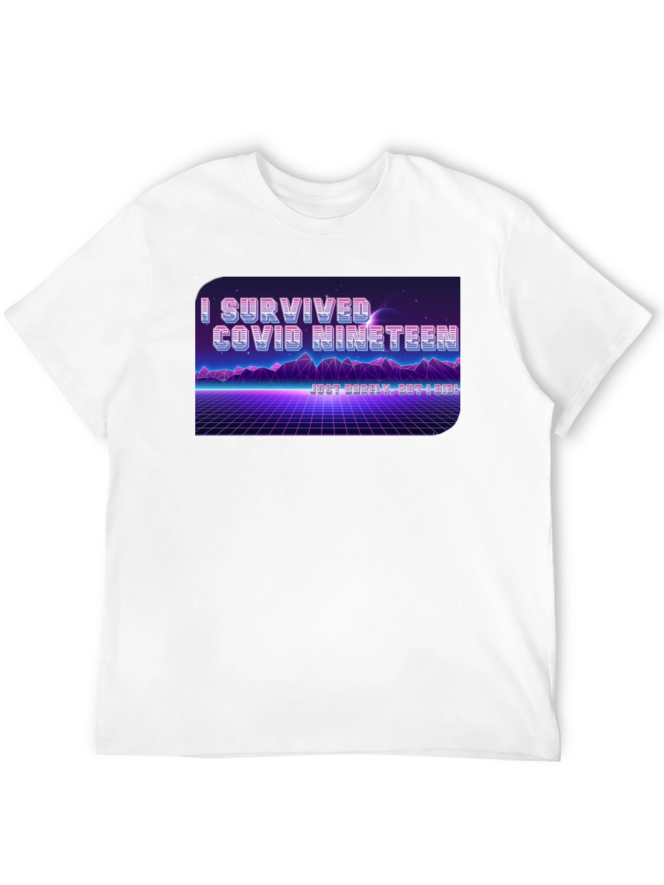 I Survived COVID-19 Retro T-Shirt