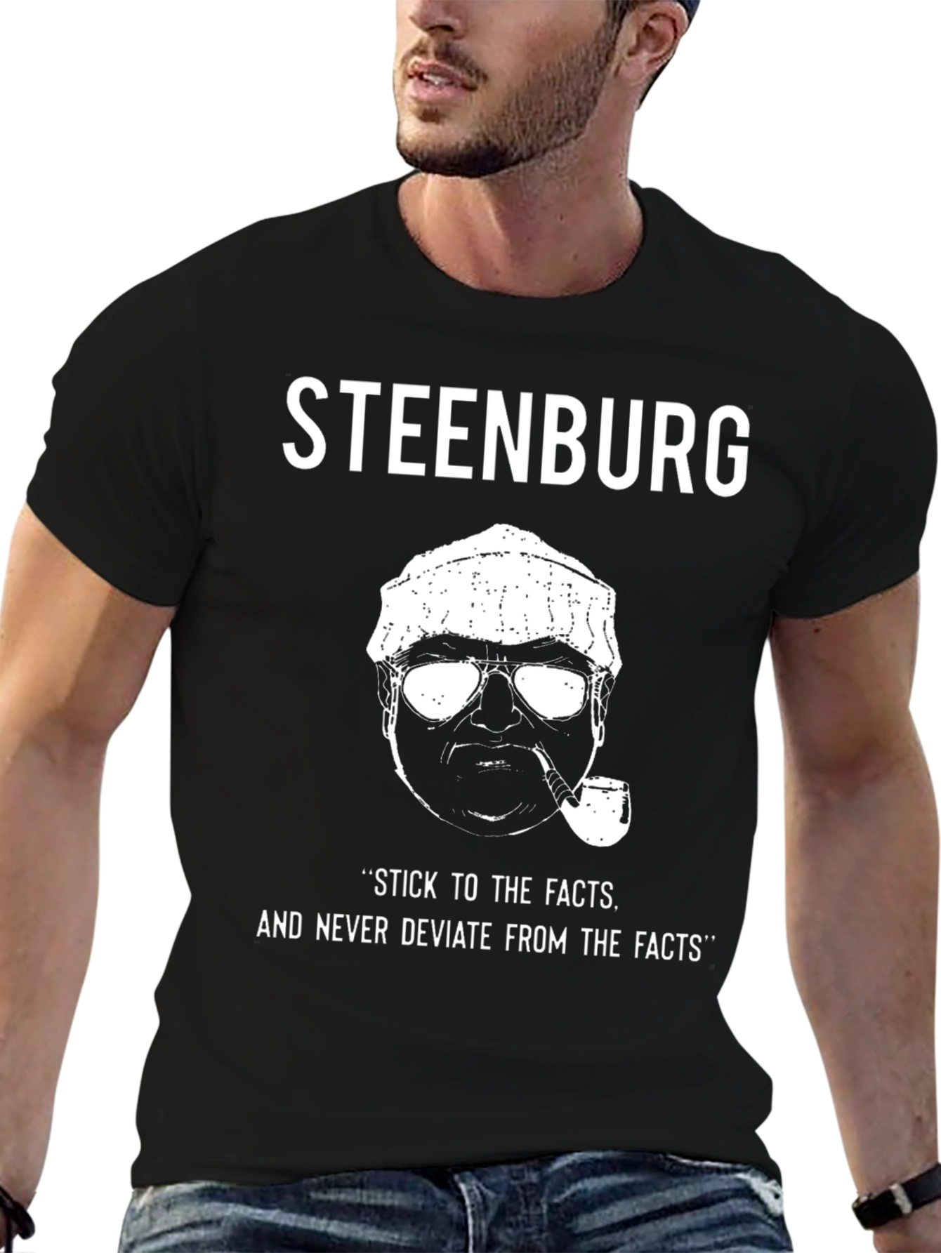 Steenburg Facts Graphic Print T-Shirt