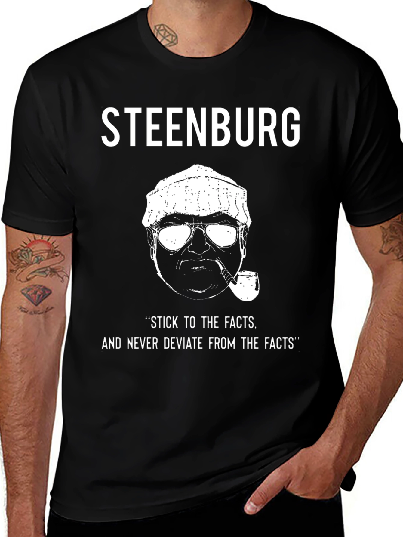 Steenburg Facts Graphic Print T-Shirt