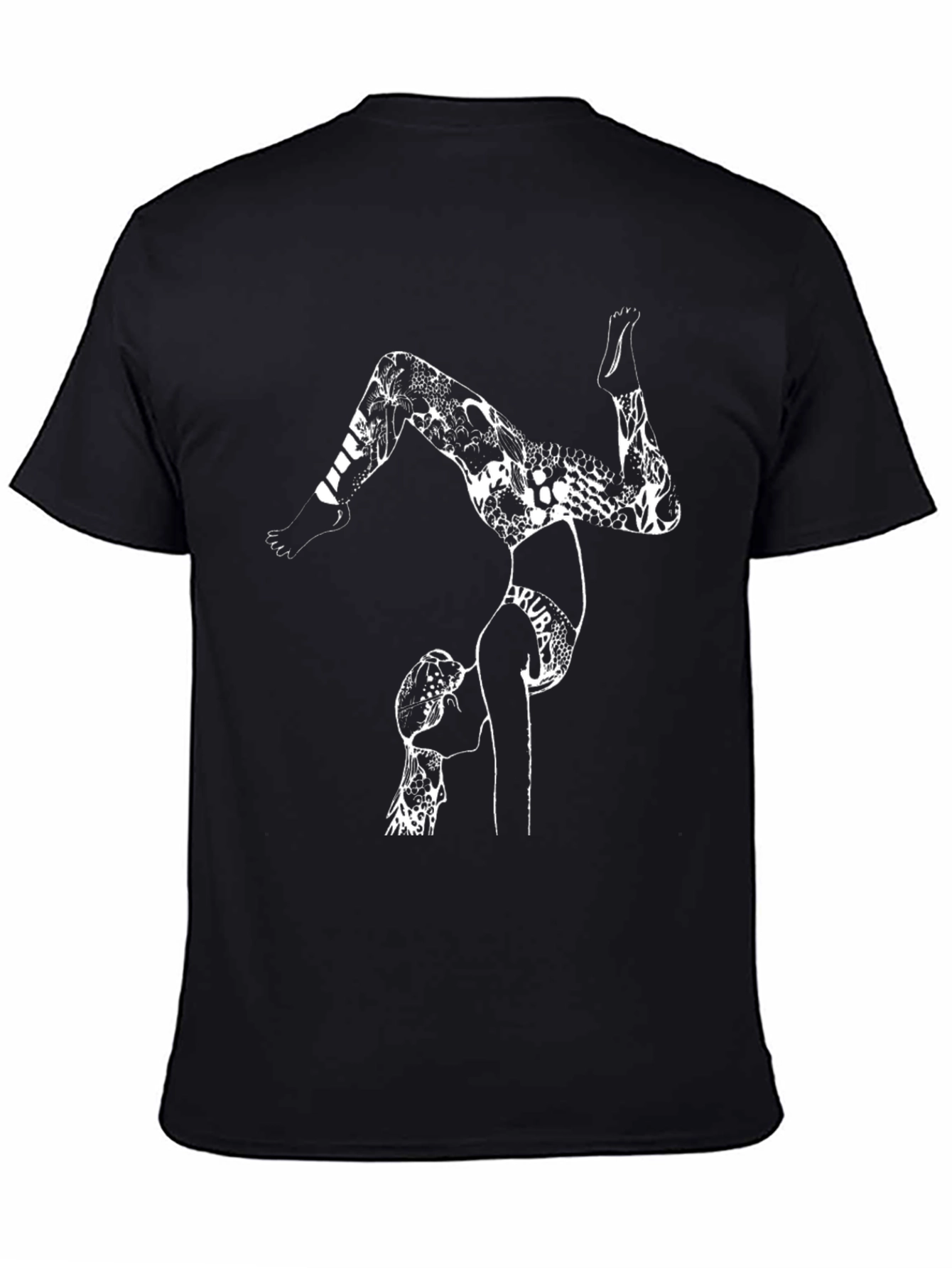 Yoga Handstand Aruba Graphic Tee