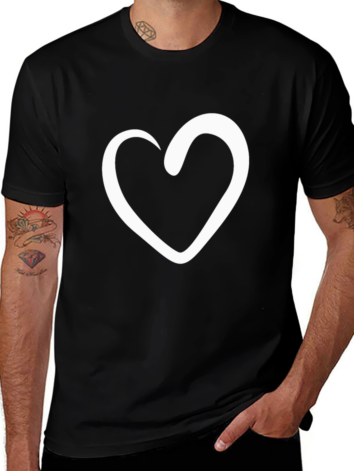 Classic Heart Tee - Everyday Style