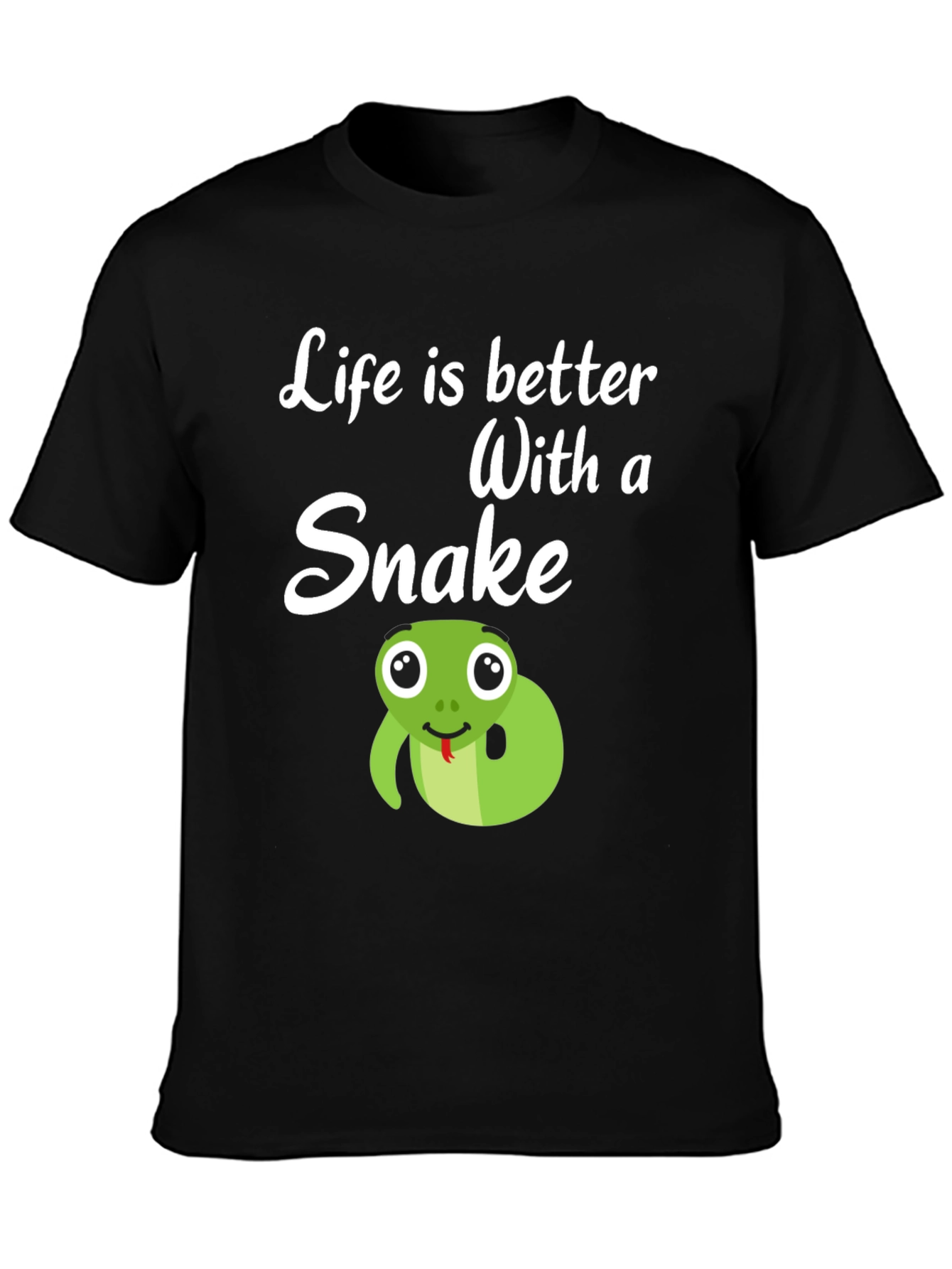 Life is Better With a Snake Graphic Tee