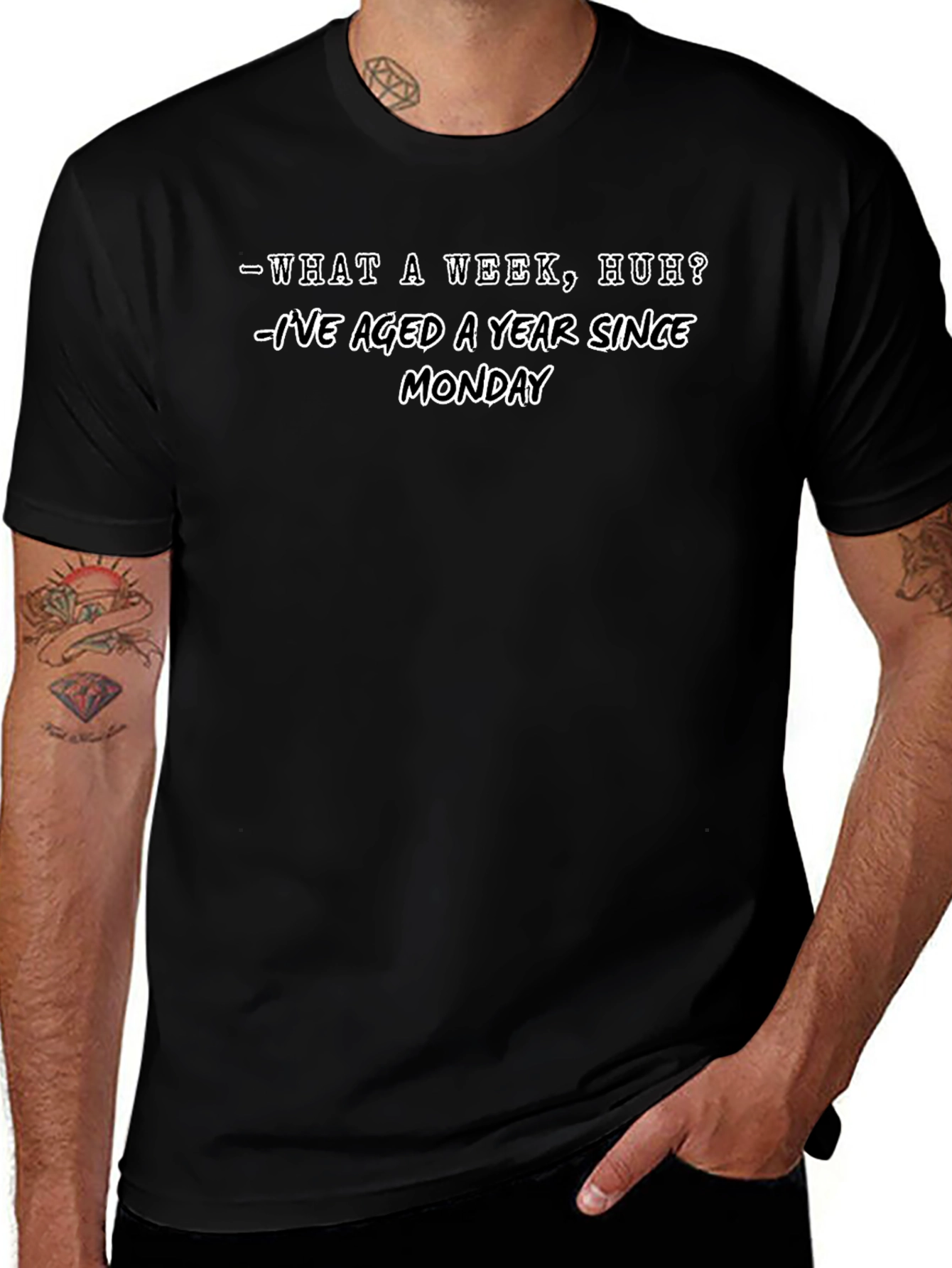 What a Week Funny Graphic T-Shirt