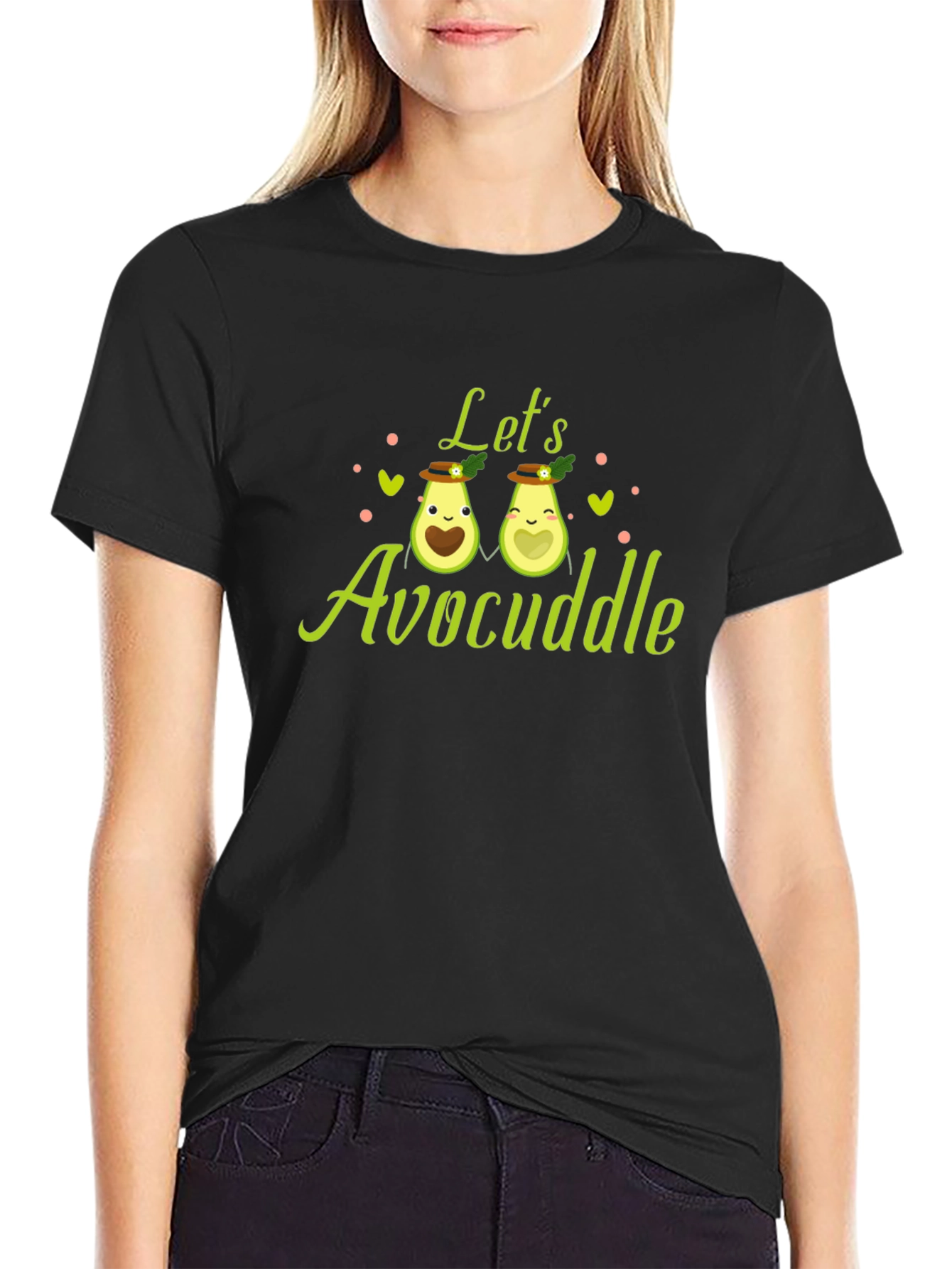 Lets Avocuddle T-Shirt - Cute Avocado Couple Tee