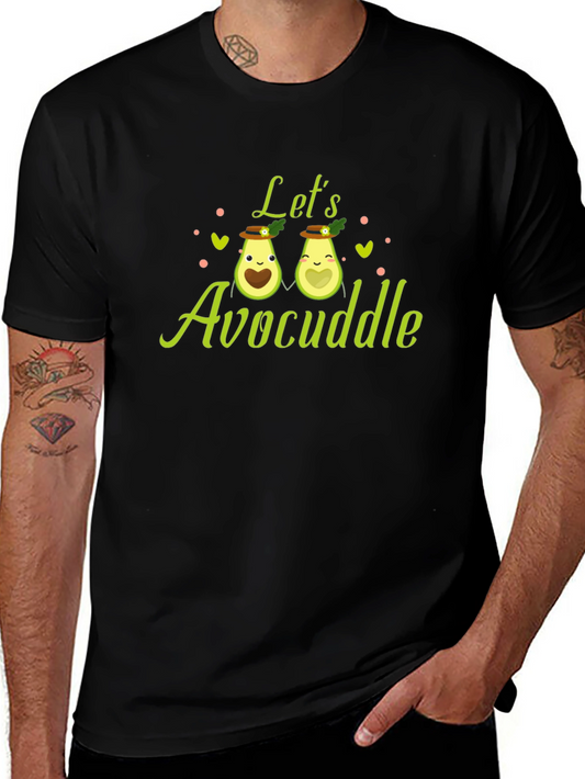 Lets Avocuddle T-Shirt - Cute Avocado Couple Tee