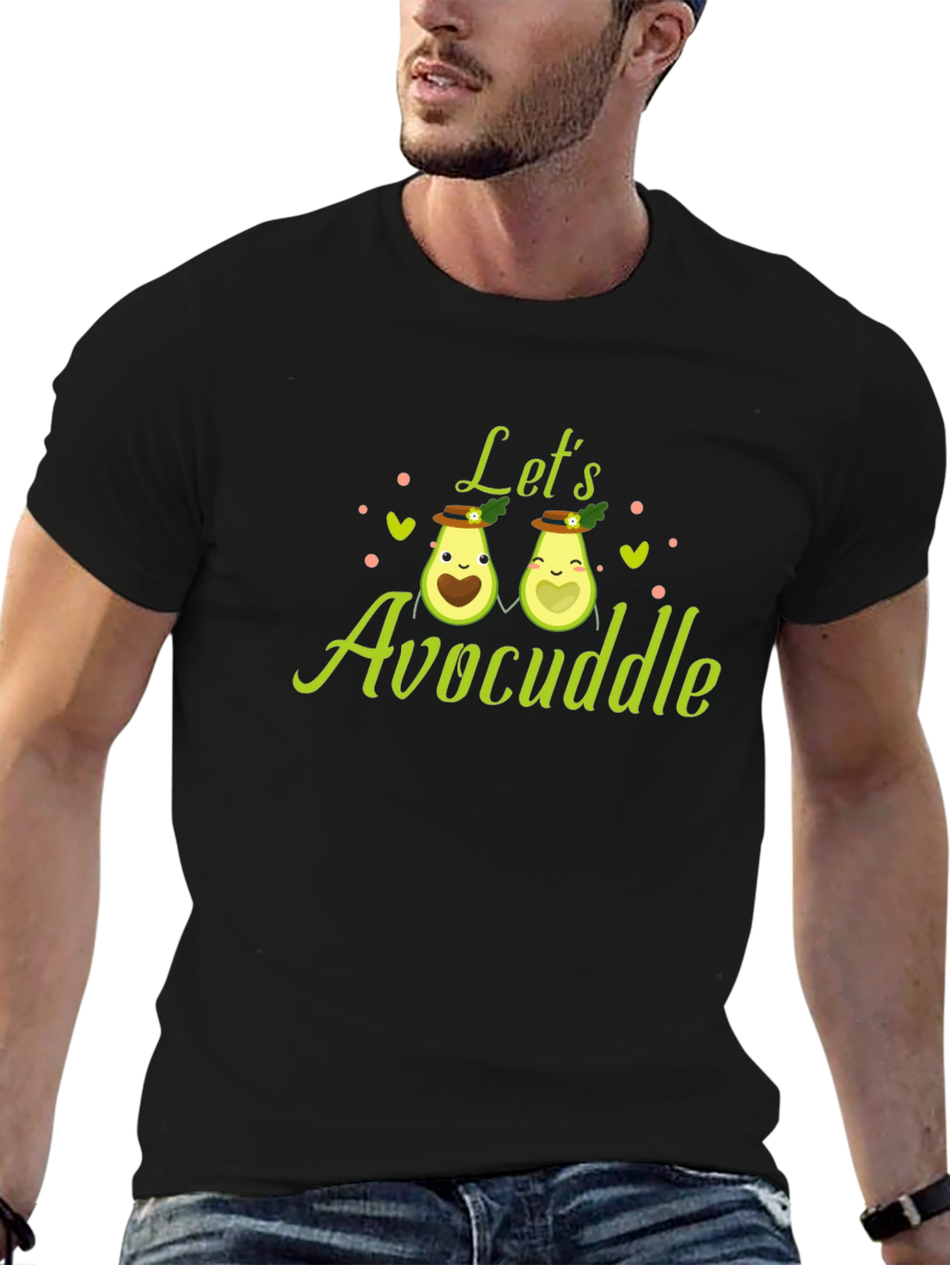 Lets Avocuddle T-Shirt - Cute Avocado Couple Tee