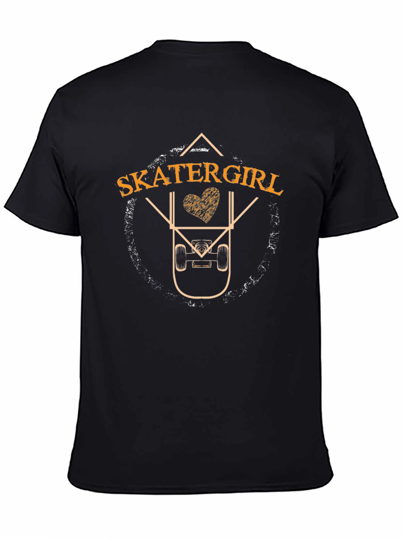 Skatergirl Graphic Tee - Cool Casual Style