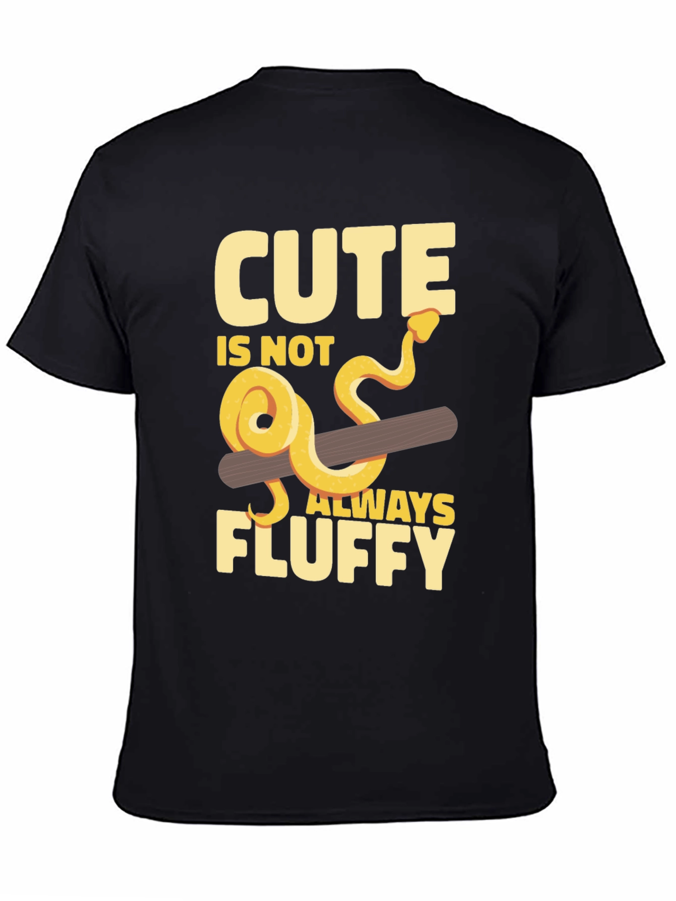 Cute is Not Always Fluffy Snake T-Shirt