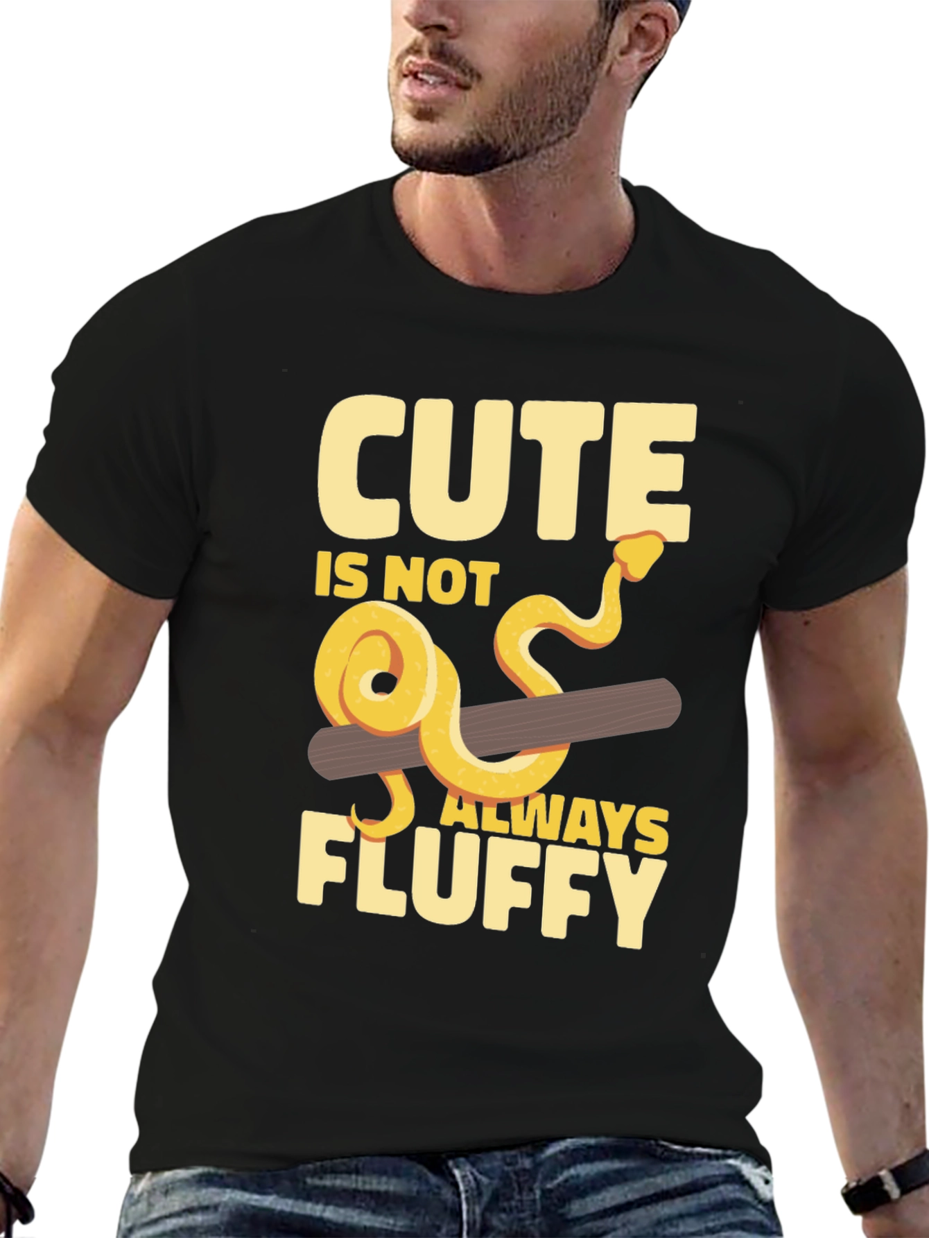 Cute is Not Always Fluffy Snake T-Shirt