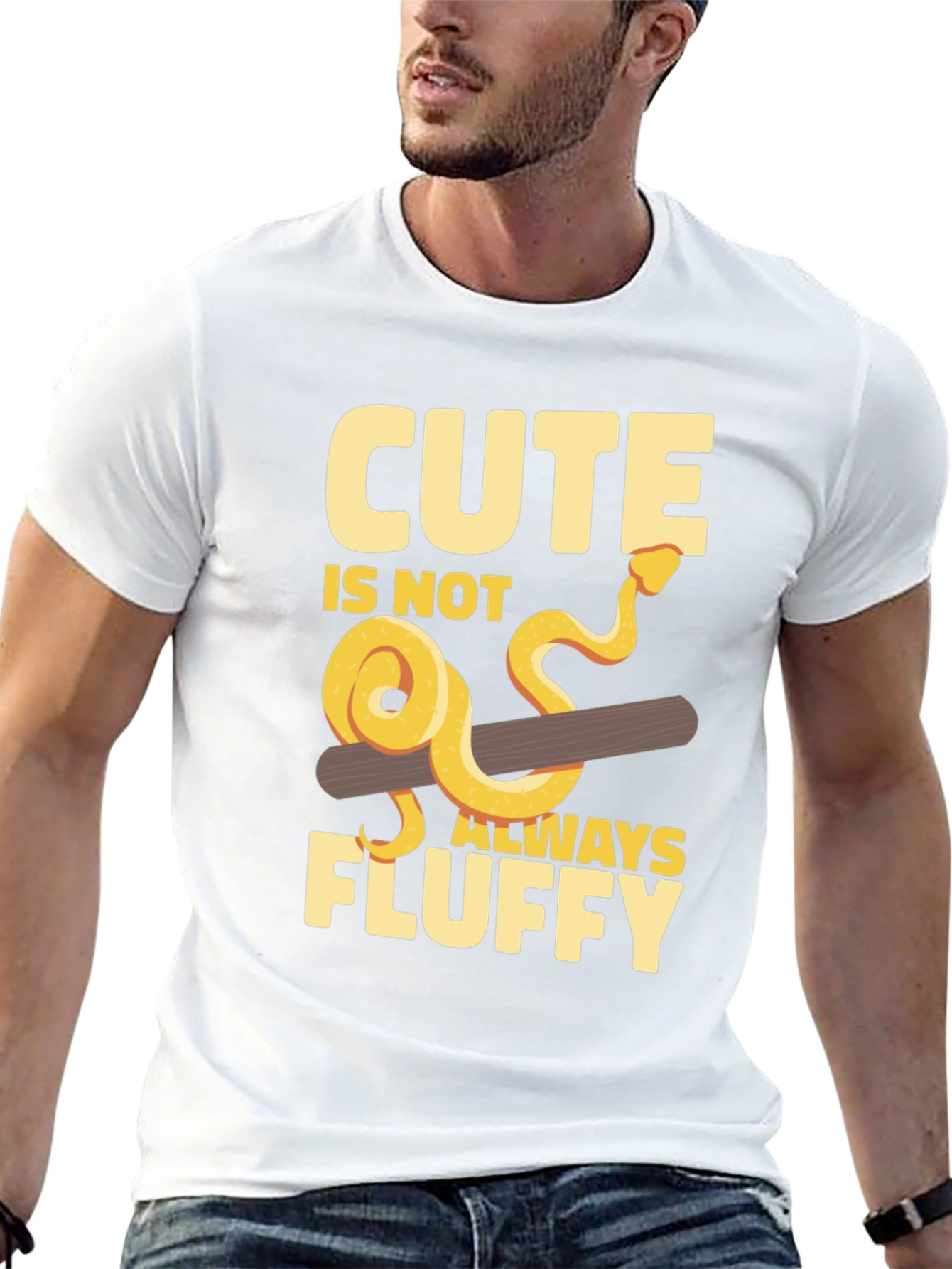 Cute is Not Always Fluffy Snake T-Shirt