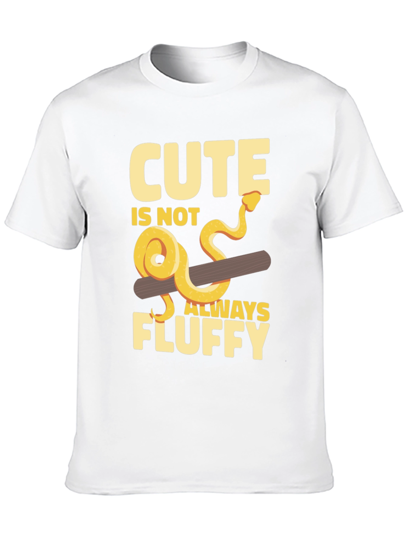 Cute is Not Always Fluffy Snake T-Shirt