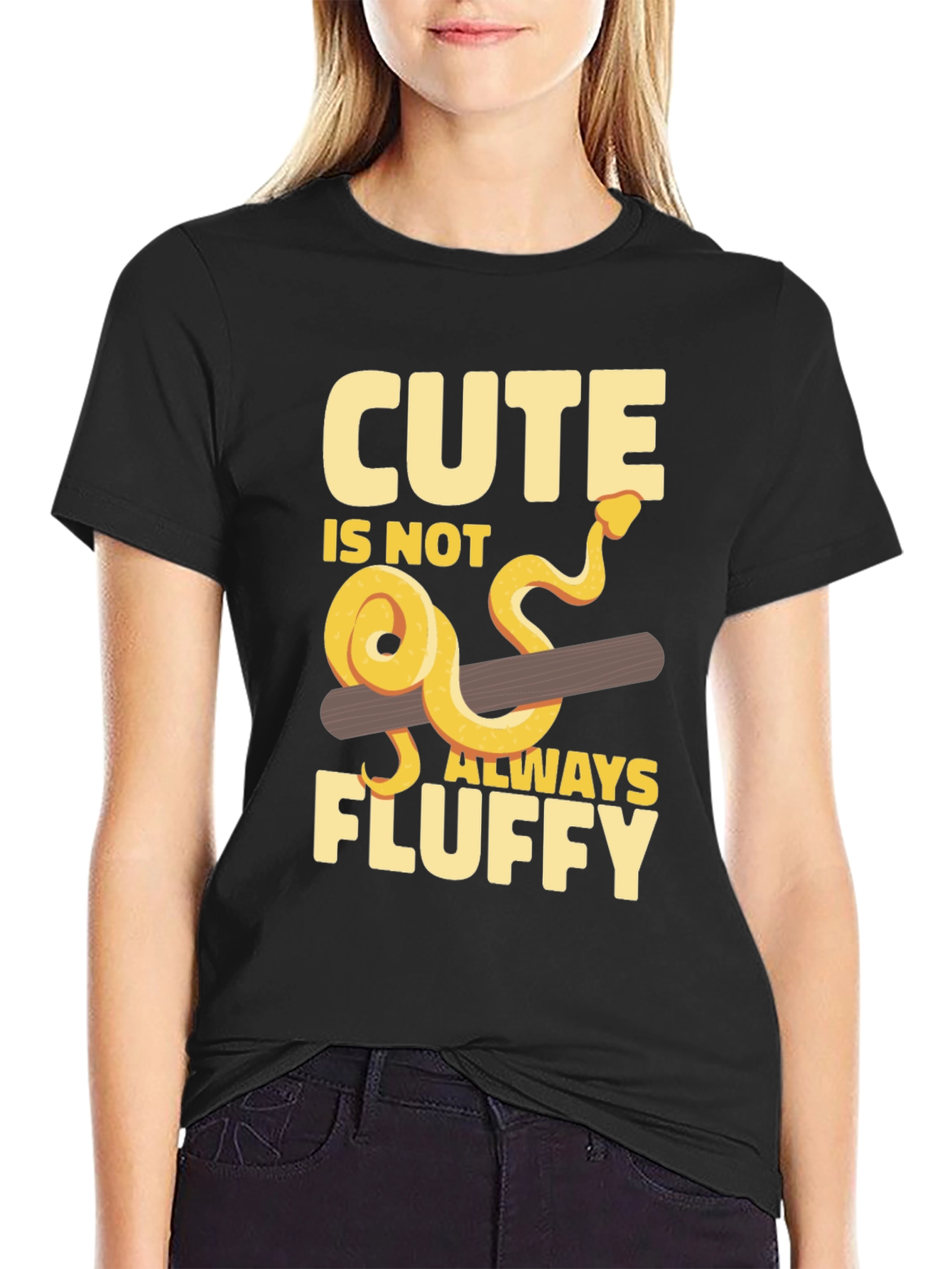 Cute is Not Always Fluffy Snake T-Shirt