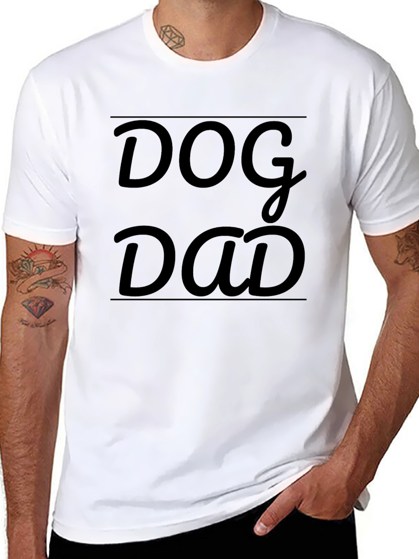 Dog Dad T-Shirt - Perfect for Dog Lovers