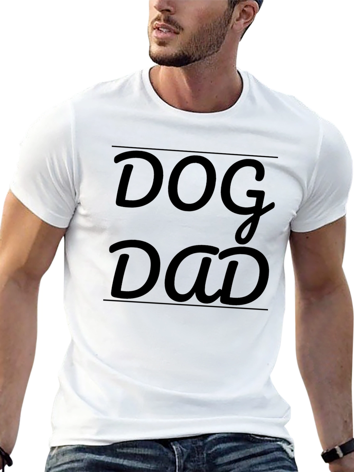 Dog Dad T-Shirt - Perfect for Dog Lovers