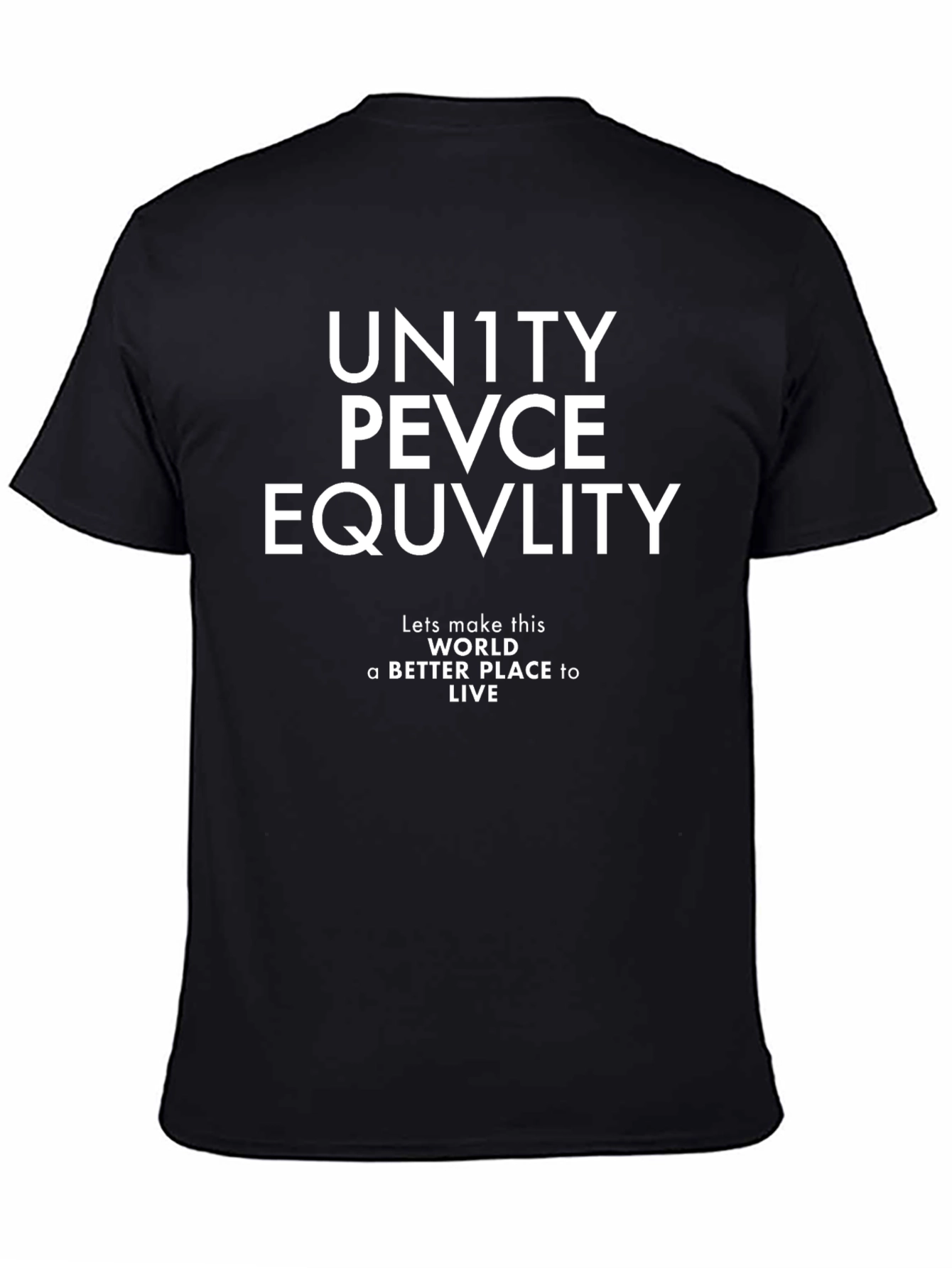 Unity Peace Equality Graphic Tee