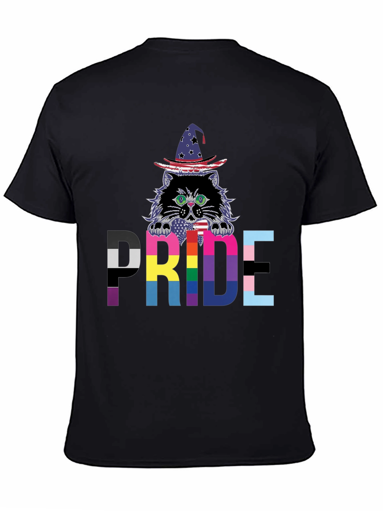 Pride Cat Wizard T-Shirt