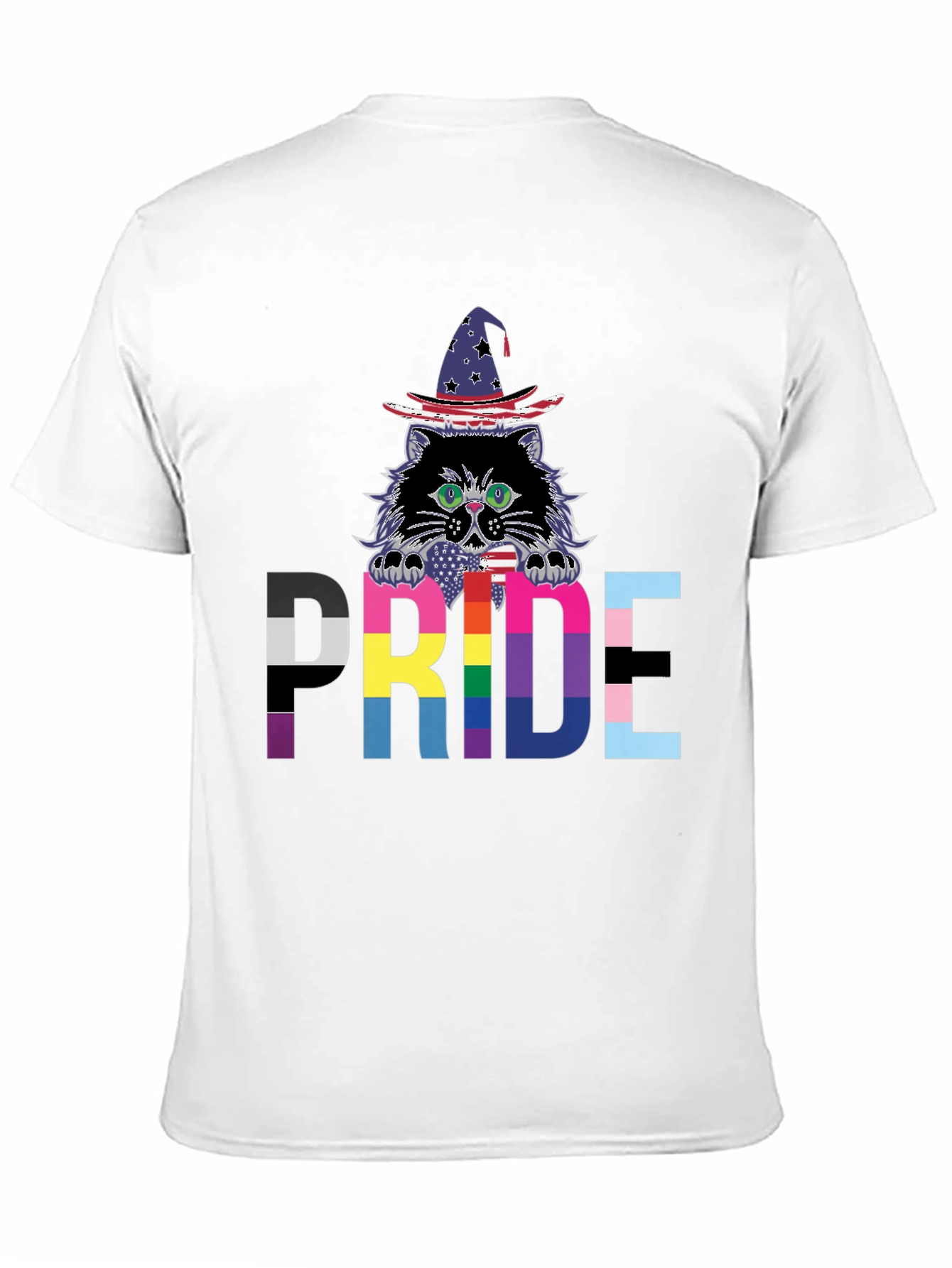 Pride Cat Wizard T-Shirt