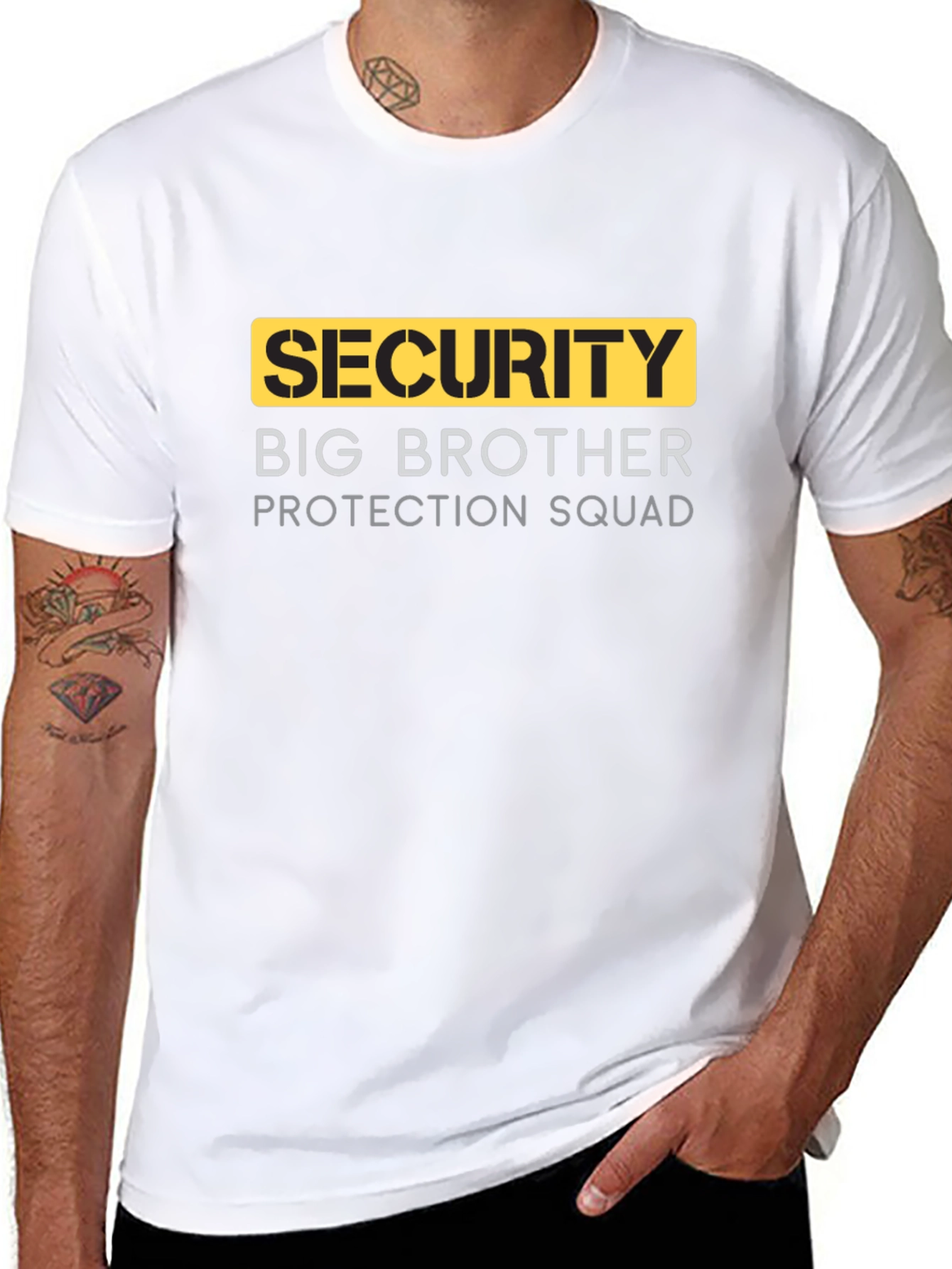 Security Big Brother Protection Squad Graphic Tee