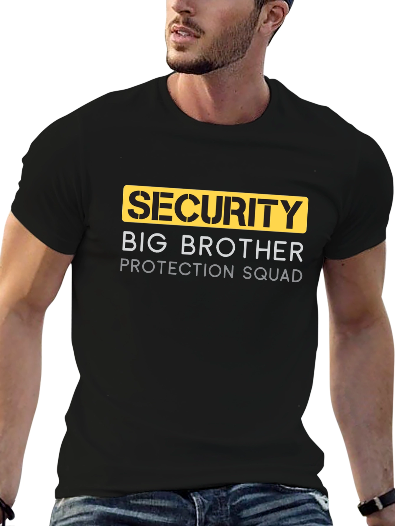 Security Big Brother Protection Squad Graphic Tee
