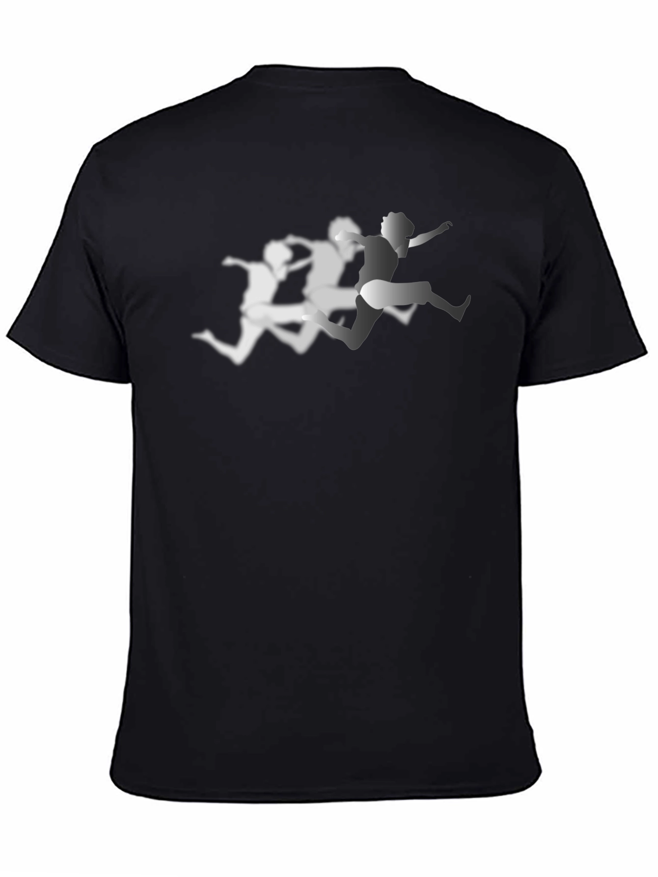 Silhouette Jumper Black T-Shirt