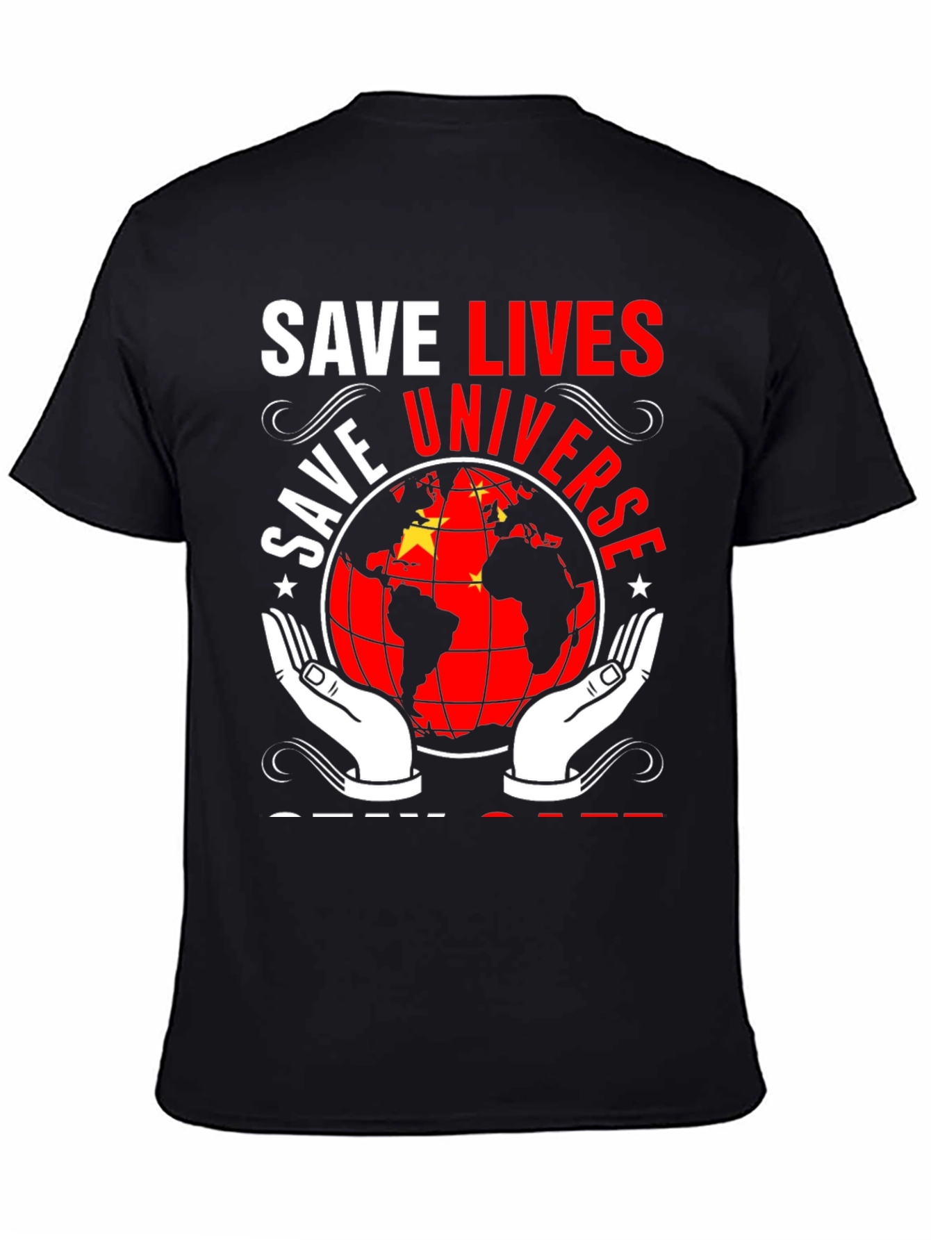 Save Lives Universe Graphic Tee