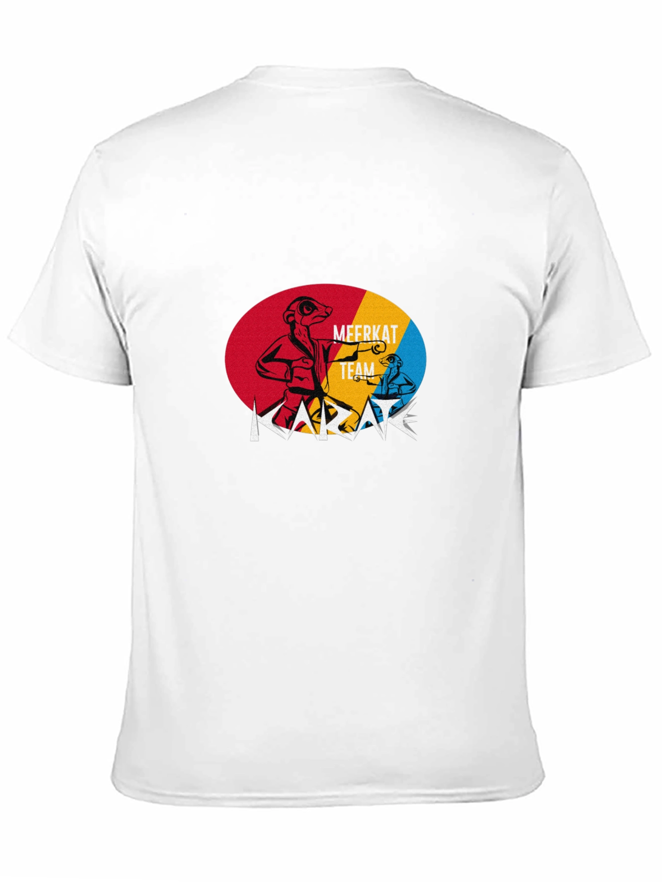 Meerkat Karate Team Black T-Shirt
