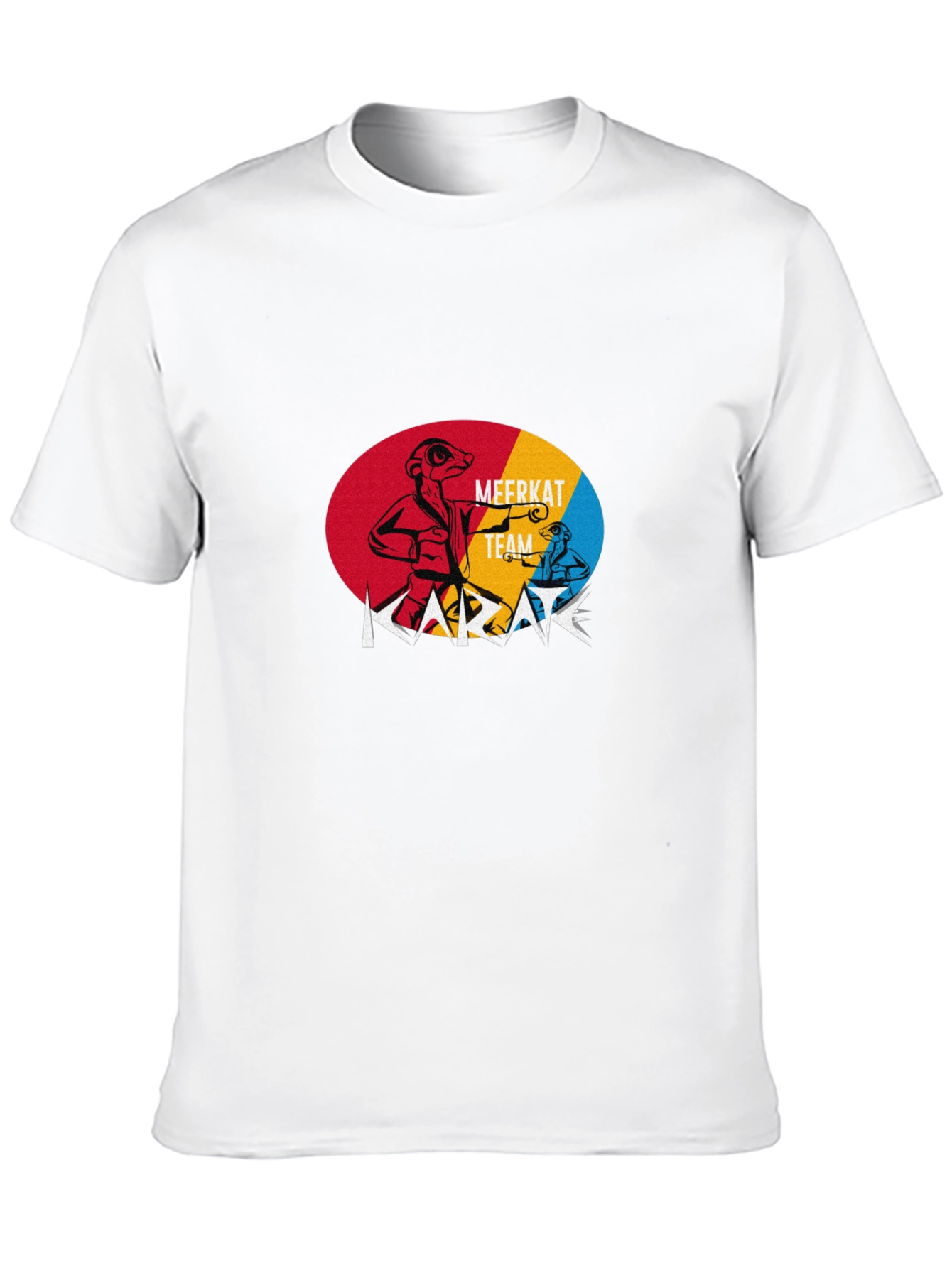 Meerkat Karate Team Black T-Shirt