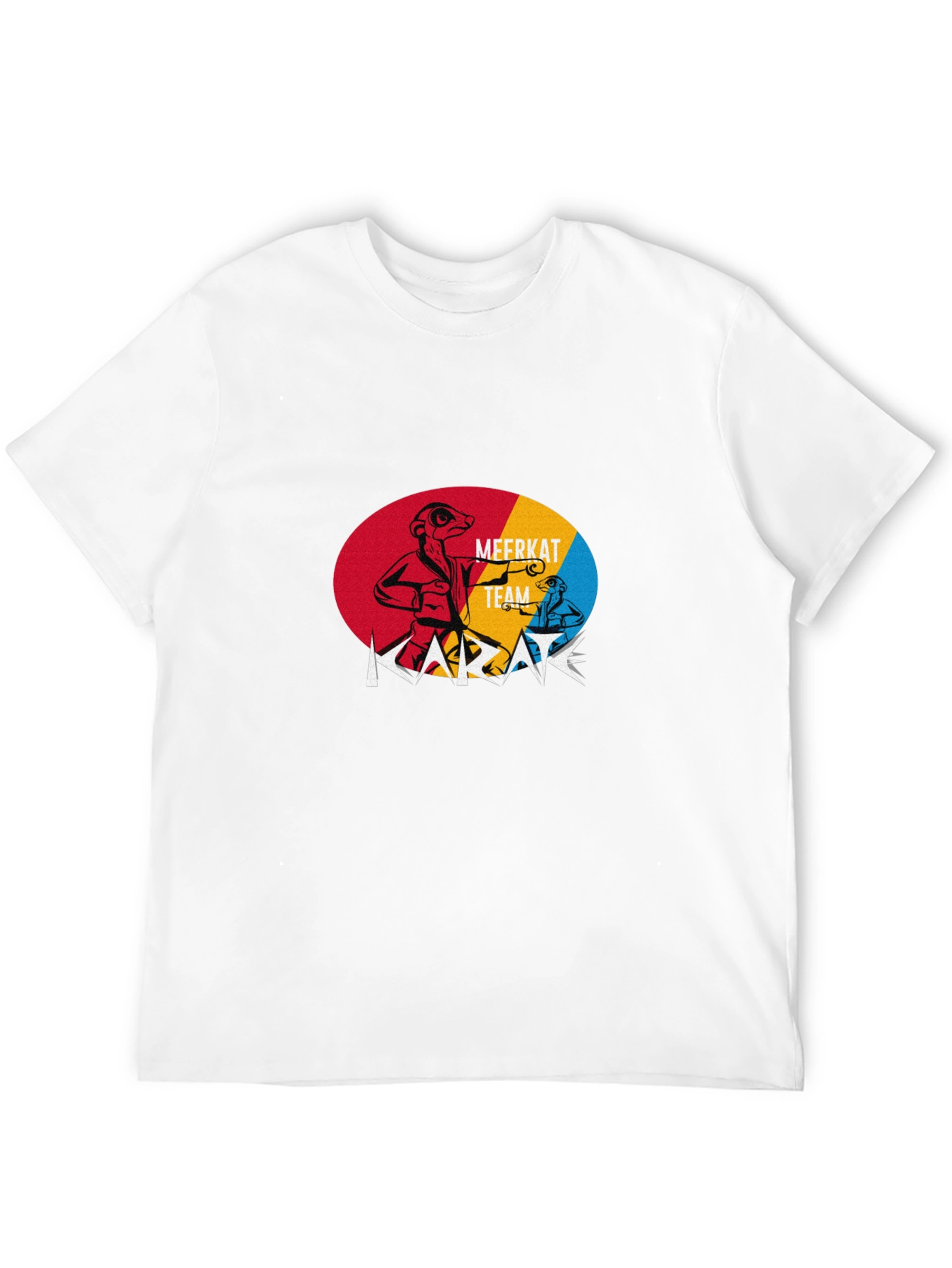 Meerkat Karate Team Black T-Shirt