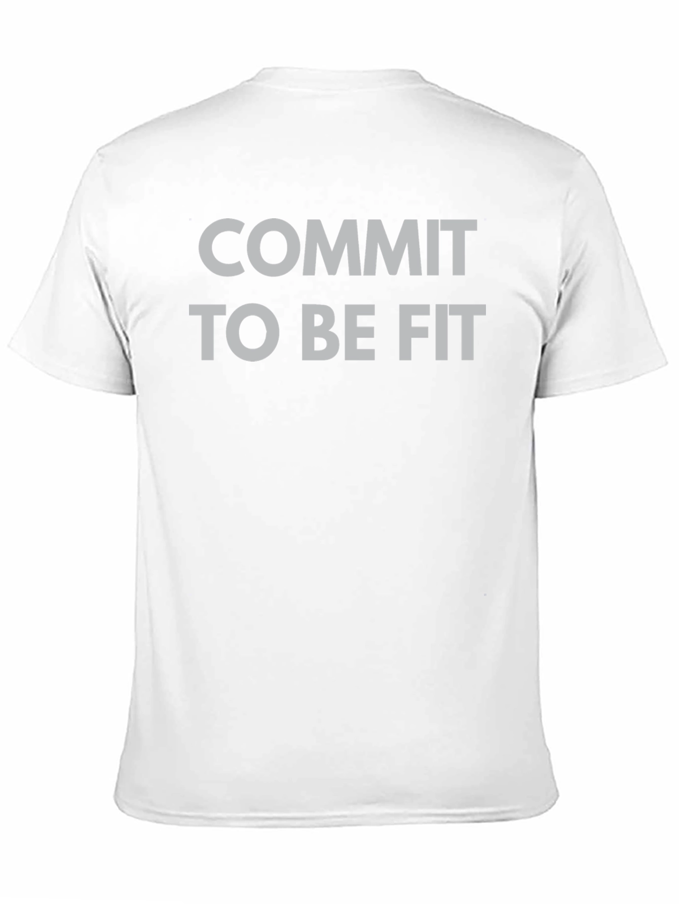Commit to Be Fit Black T-Shirt