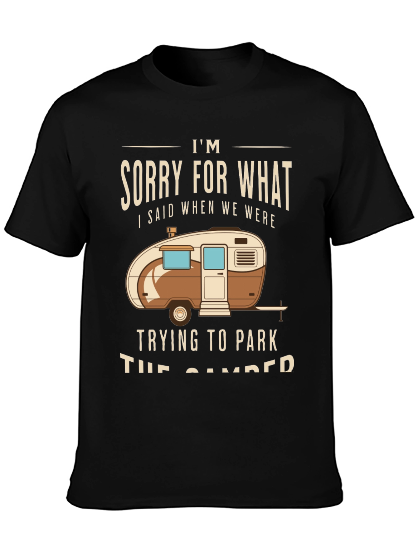 Camper Parking Apology Graphic Tee