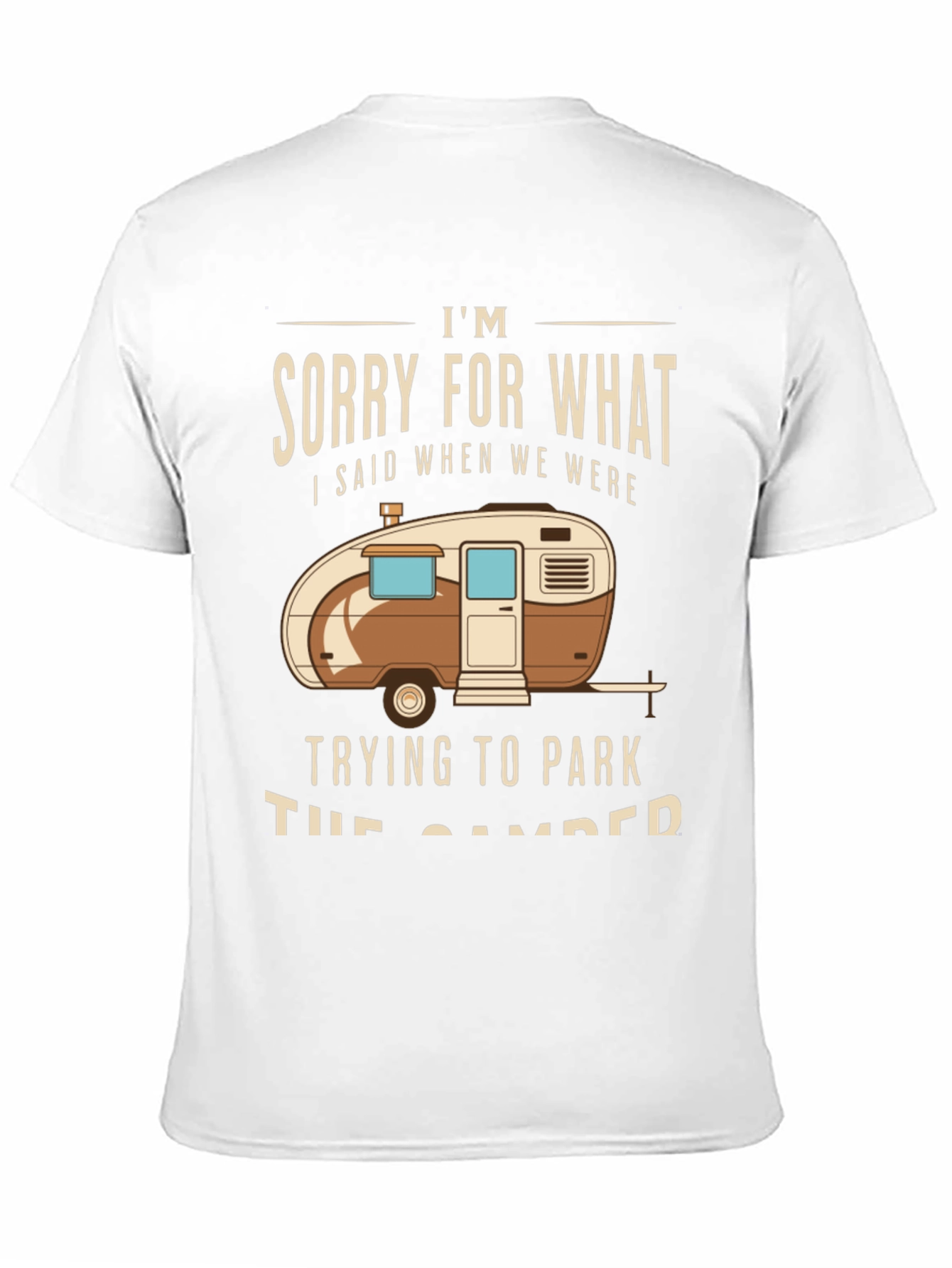 Camper Parking Apology Graphic Tee