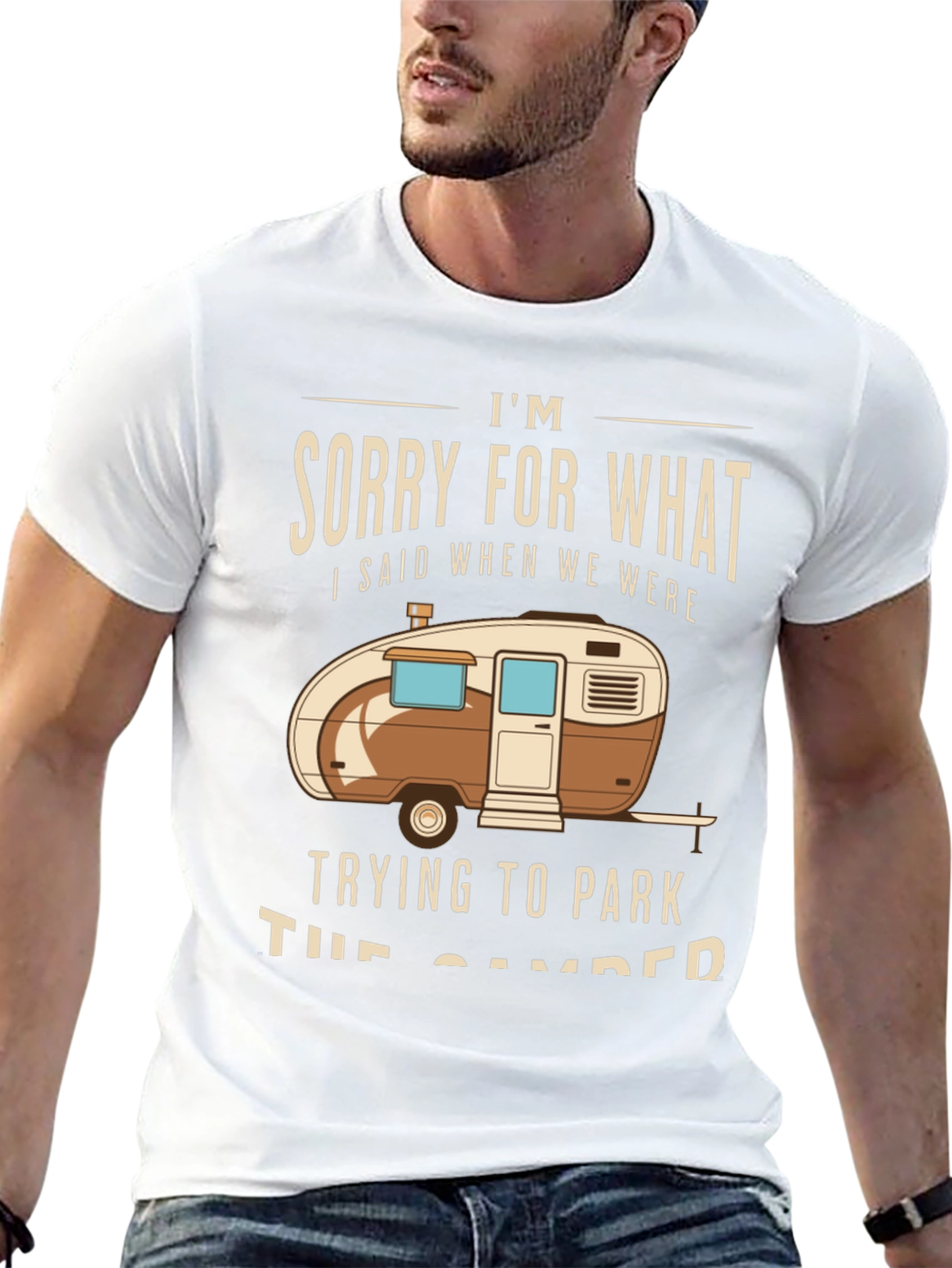 Camper Parking Apology Graphic Tee