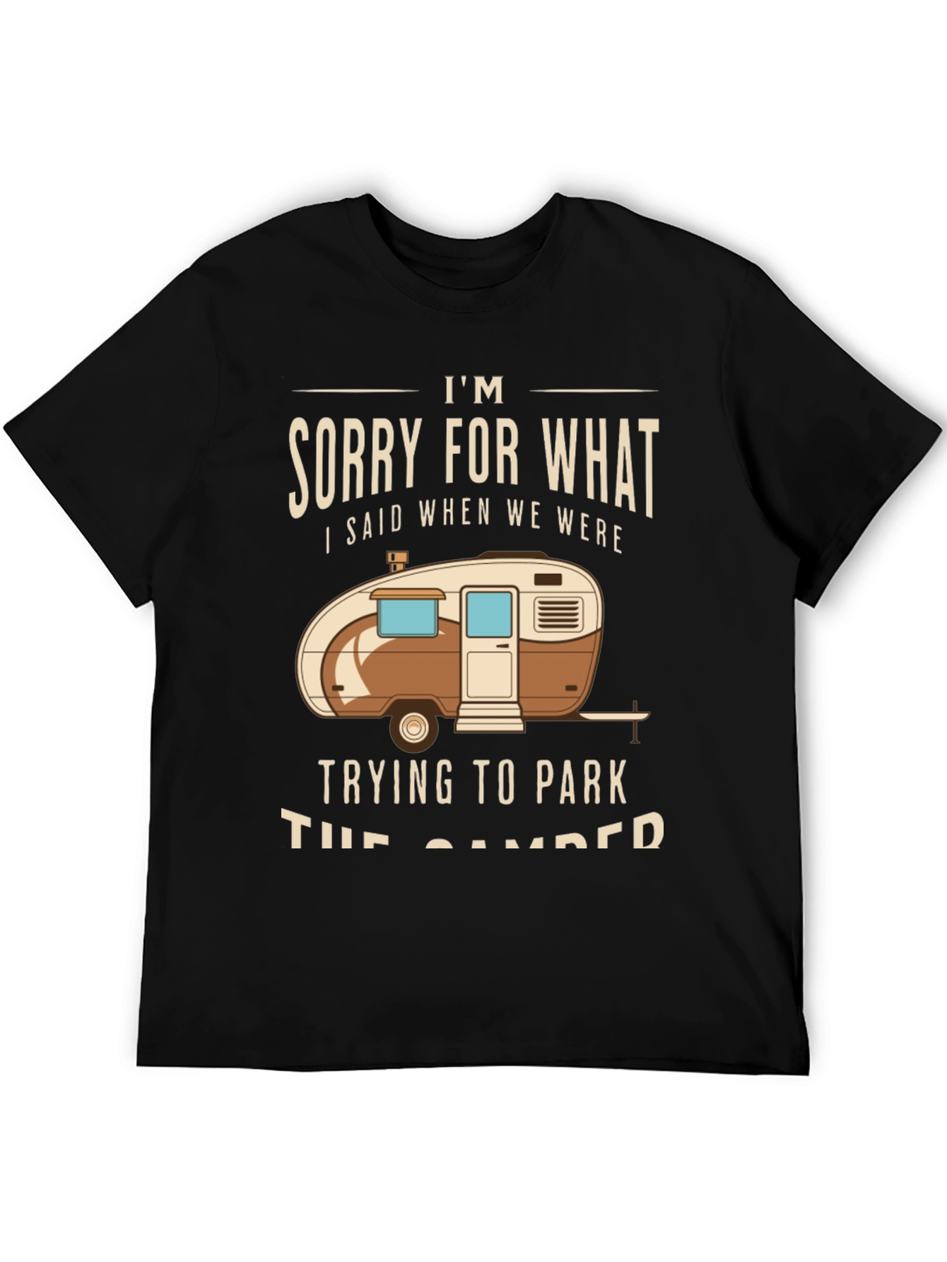 Camper Parking Apology Graphic Tee