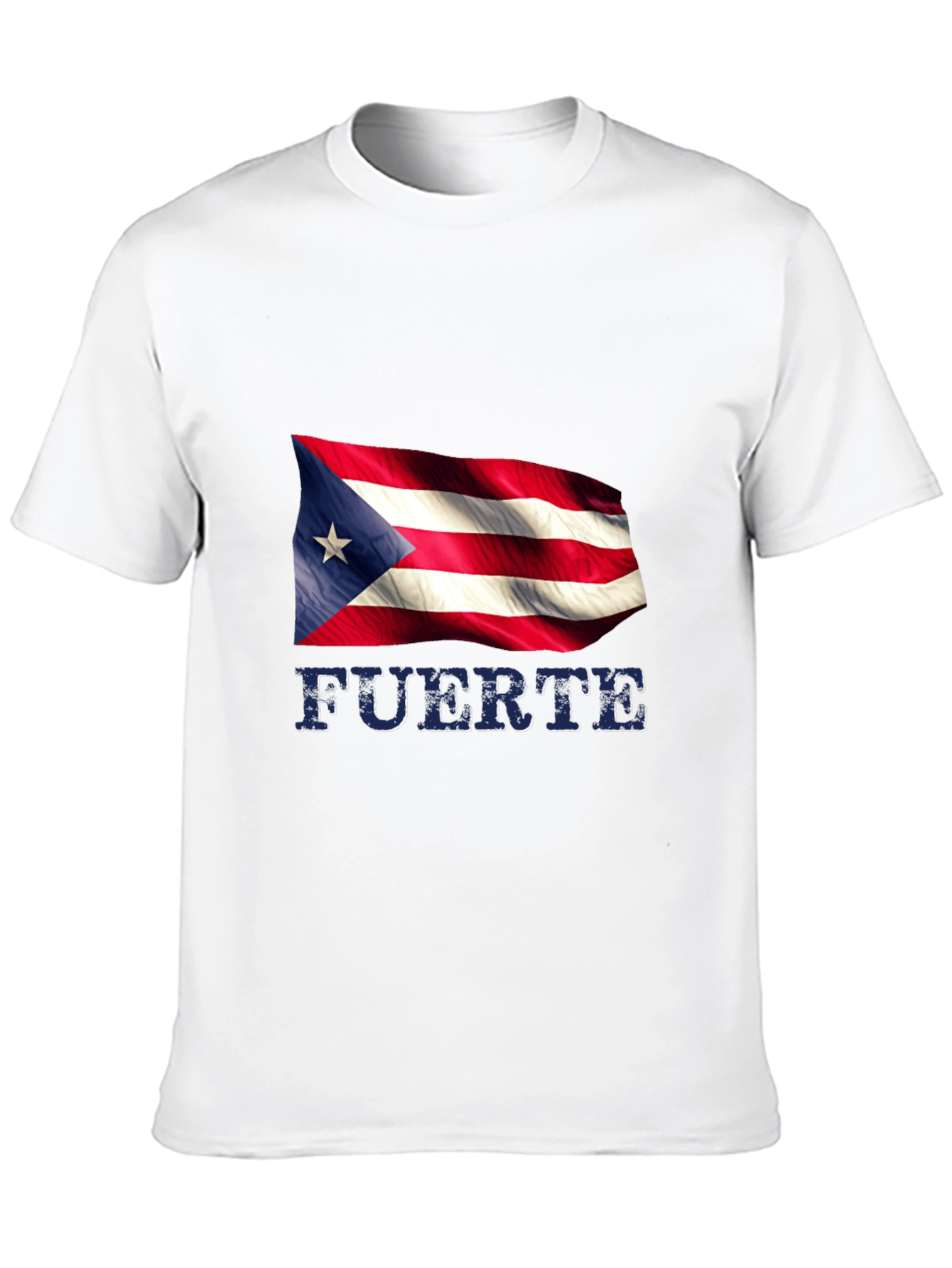 Puerto Rico Flag T-Shirt - Fuerte