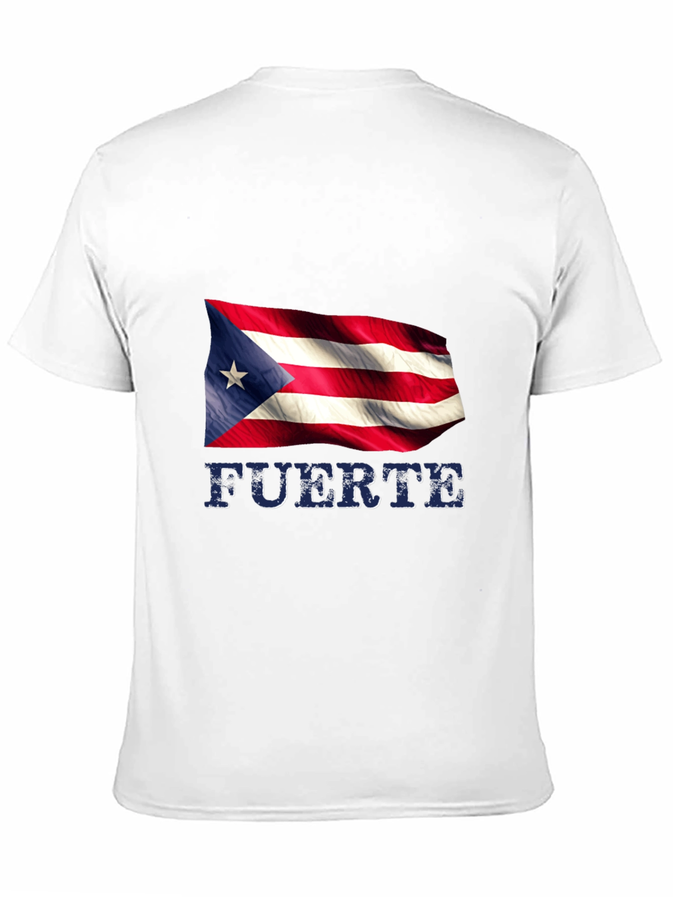 Puerto Rico Flag T-Shirt - Fuerte