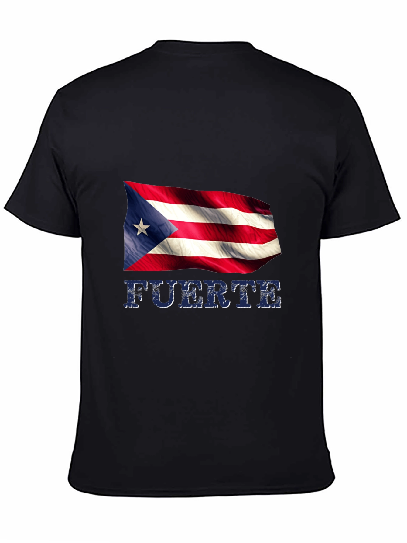 Puerto Rico Flag T-Shirt - Fuerte