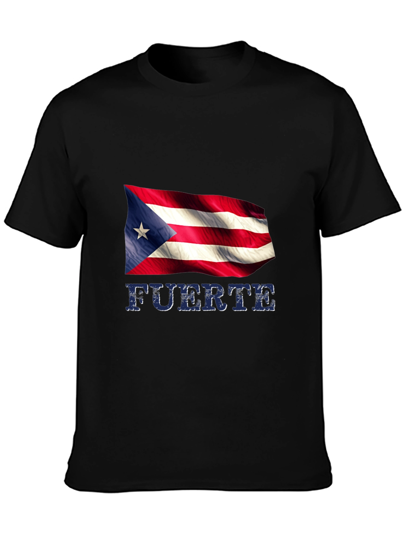 Puerto Rico Flag T-Shirt - Fuerte