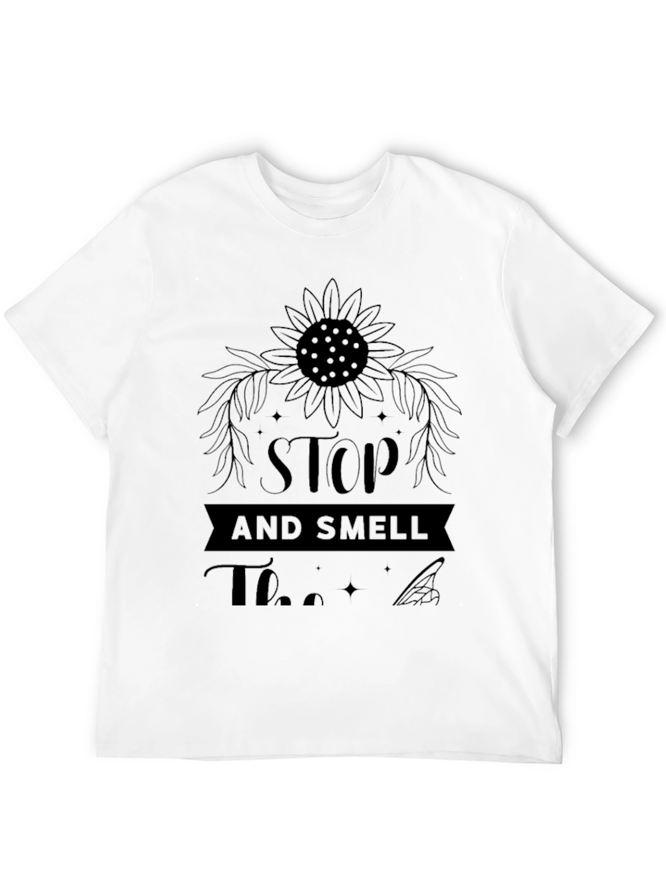 Stop and Smell the Flowers Graphic Tee