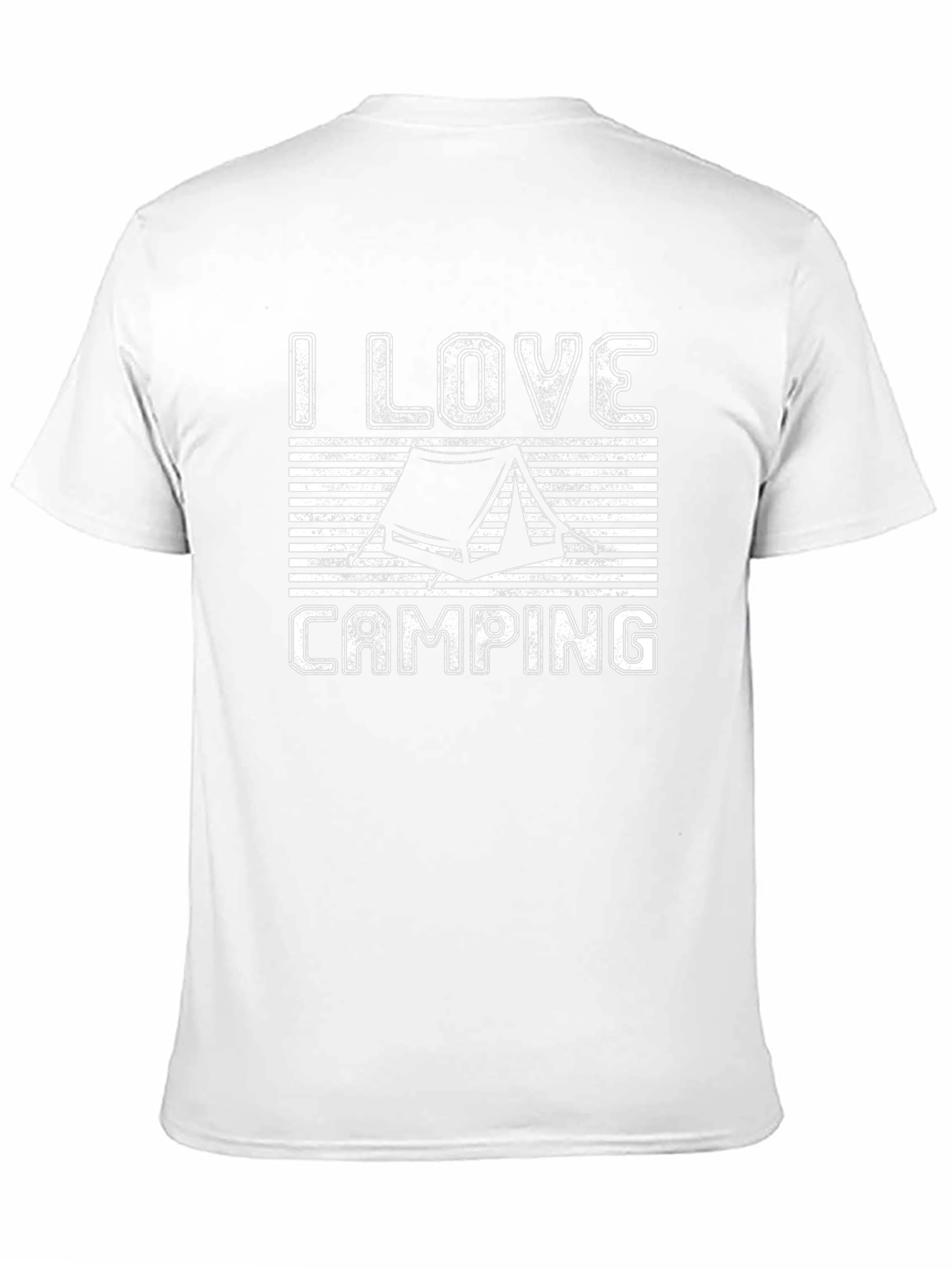 I Love Camping Graphic Tee Shirt - Camping Lover