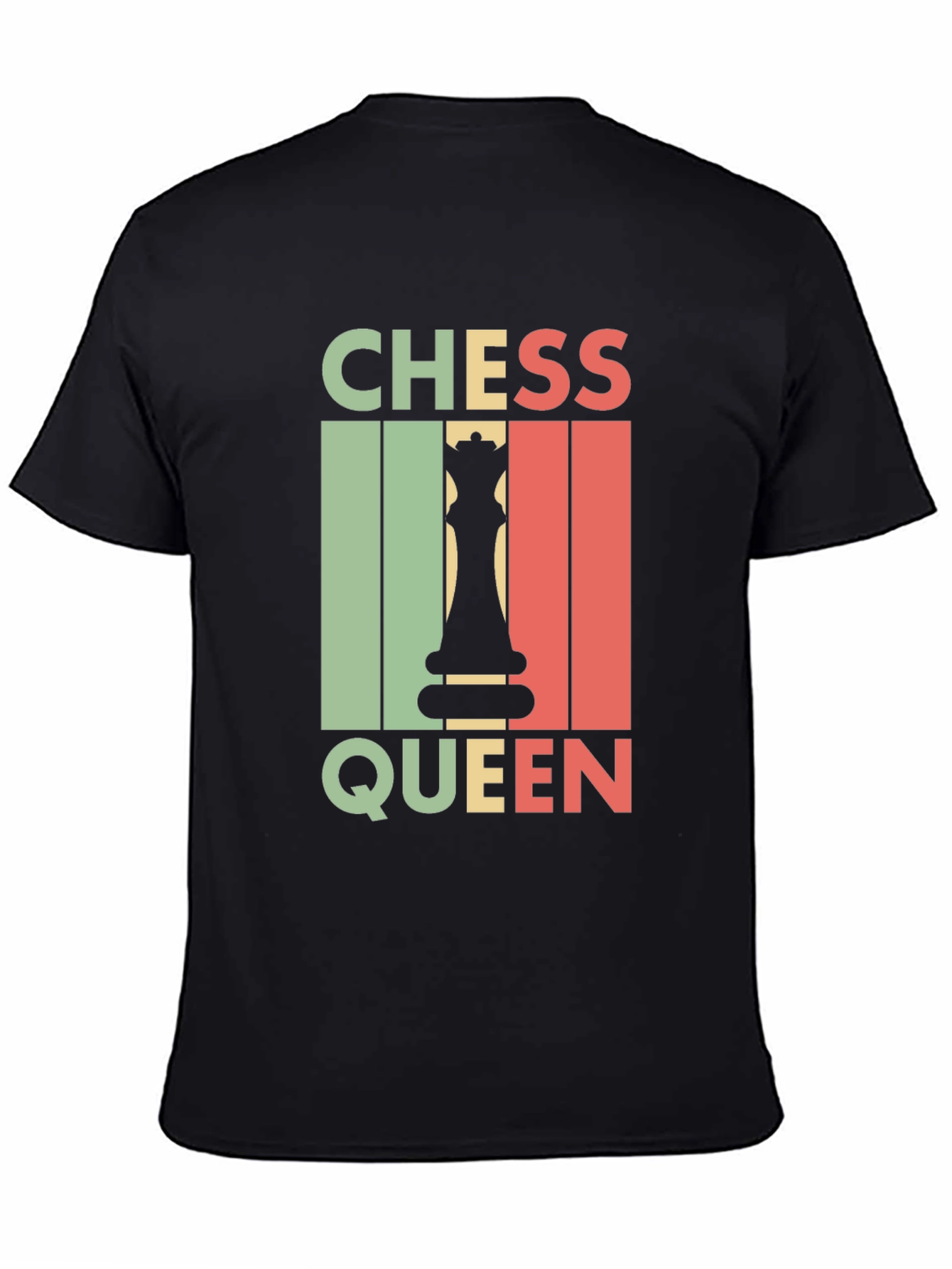 Chess Queen Graphic Tee - Retro Style Unisex T-Shirt